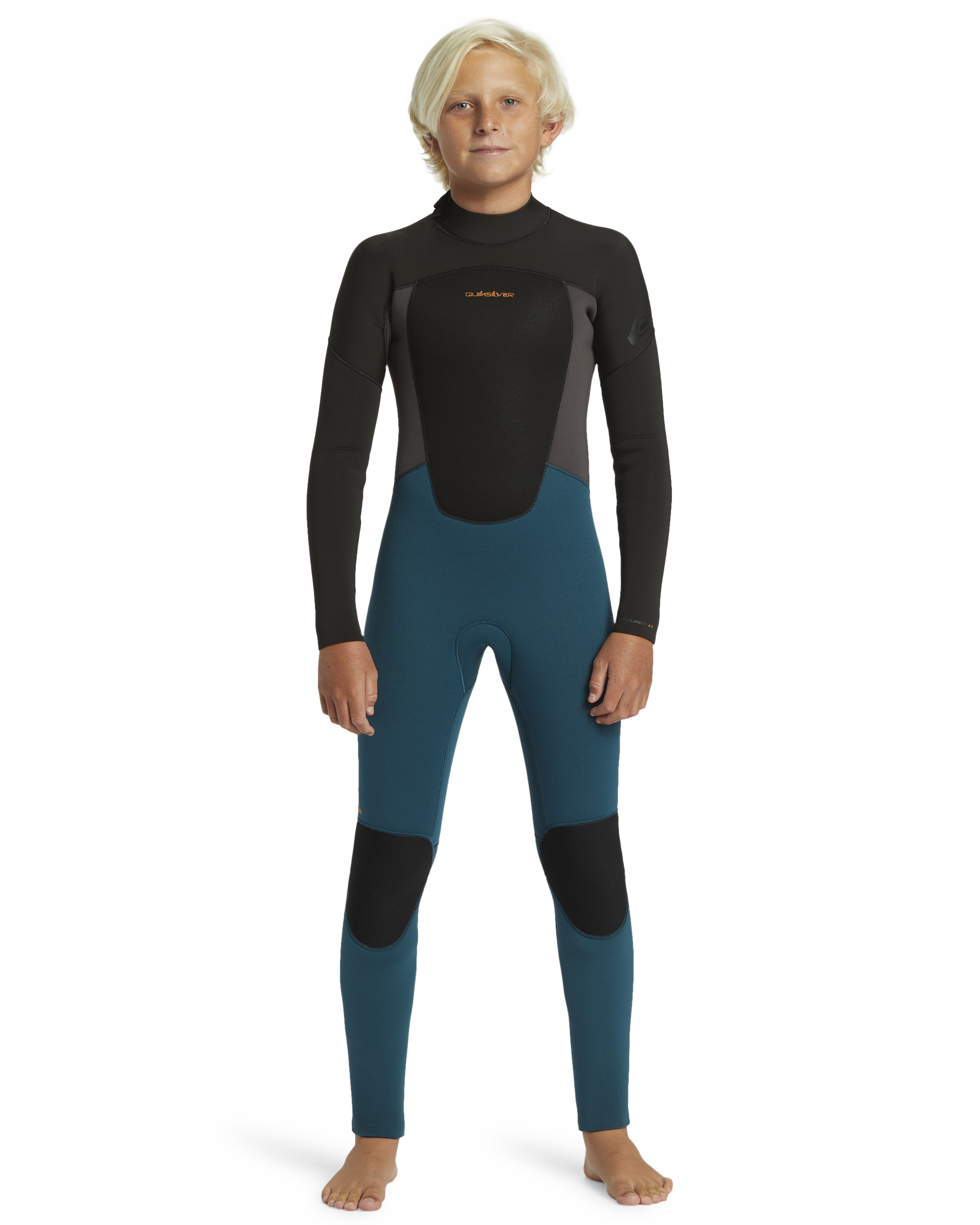 5/4/3 Prologue Boys Back Zip Wetsuit - Midnight Turquoise | Quiksilver