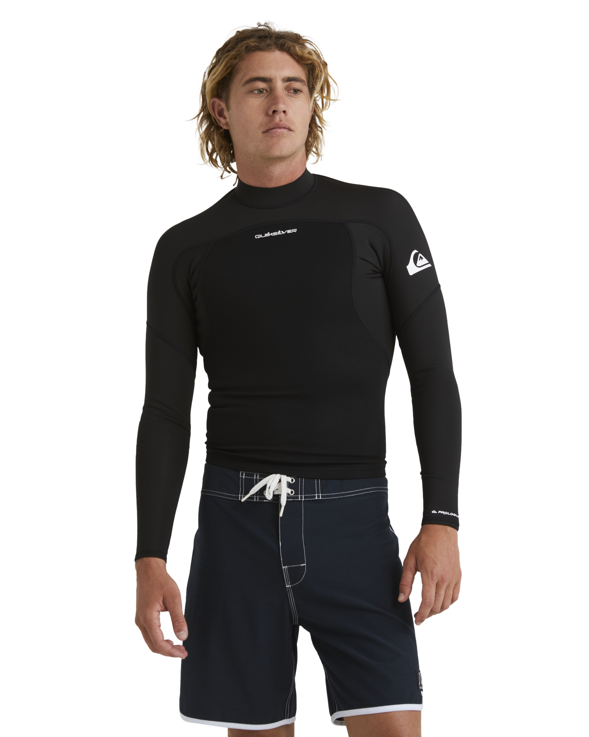 ウェア ryu216wa17 1 mm Prologue Longleeve Jacket - Black | Quiksilver