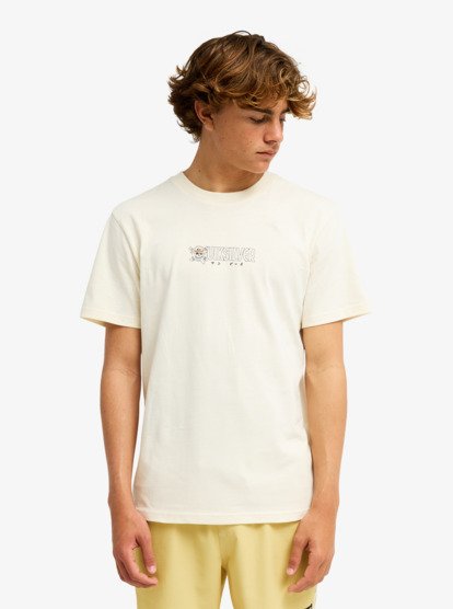 One Piece Wanted Short Sleeve T-Shirt - Black/White | Quiksilver