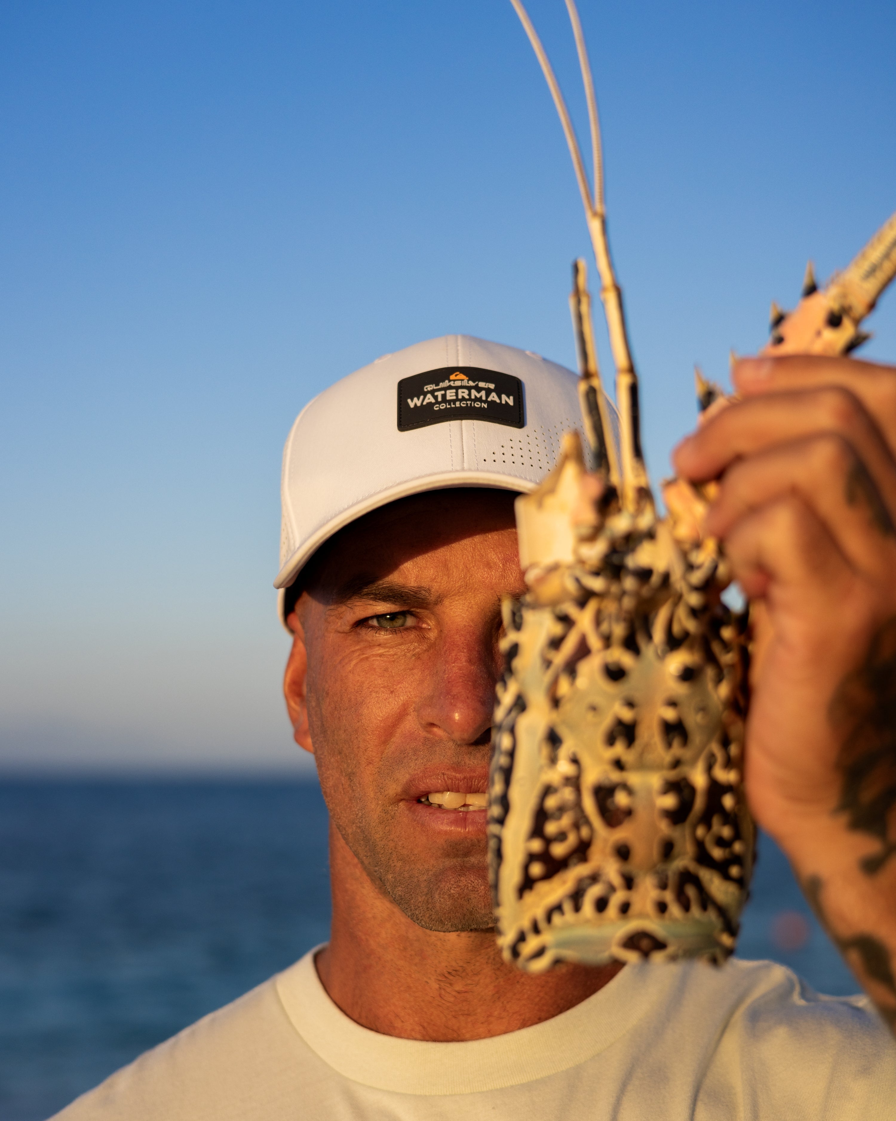 Waterman Perf Turf 2 Hat - Bone White | Quiksilver