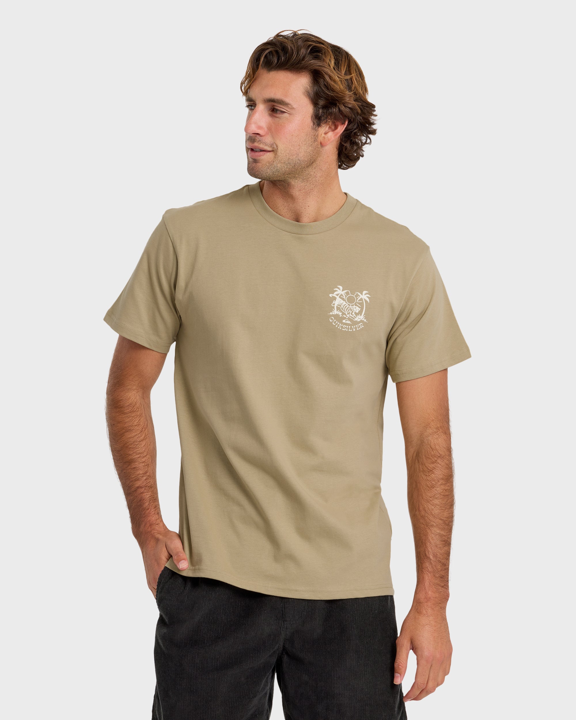 In The Wild Classic Short Sleeve T-Shirt - Seneca Rock | Quiksilver