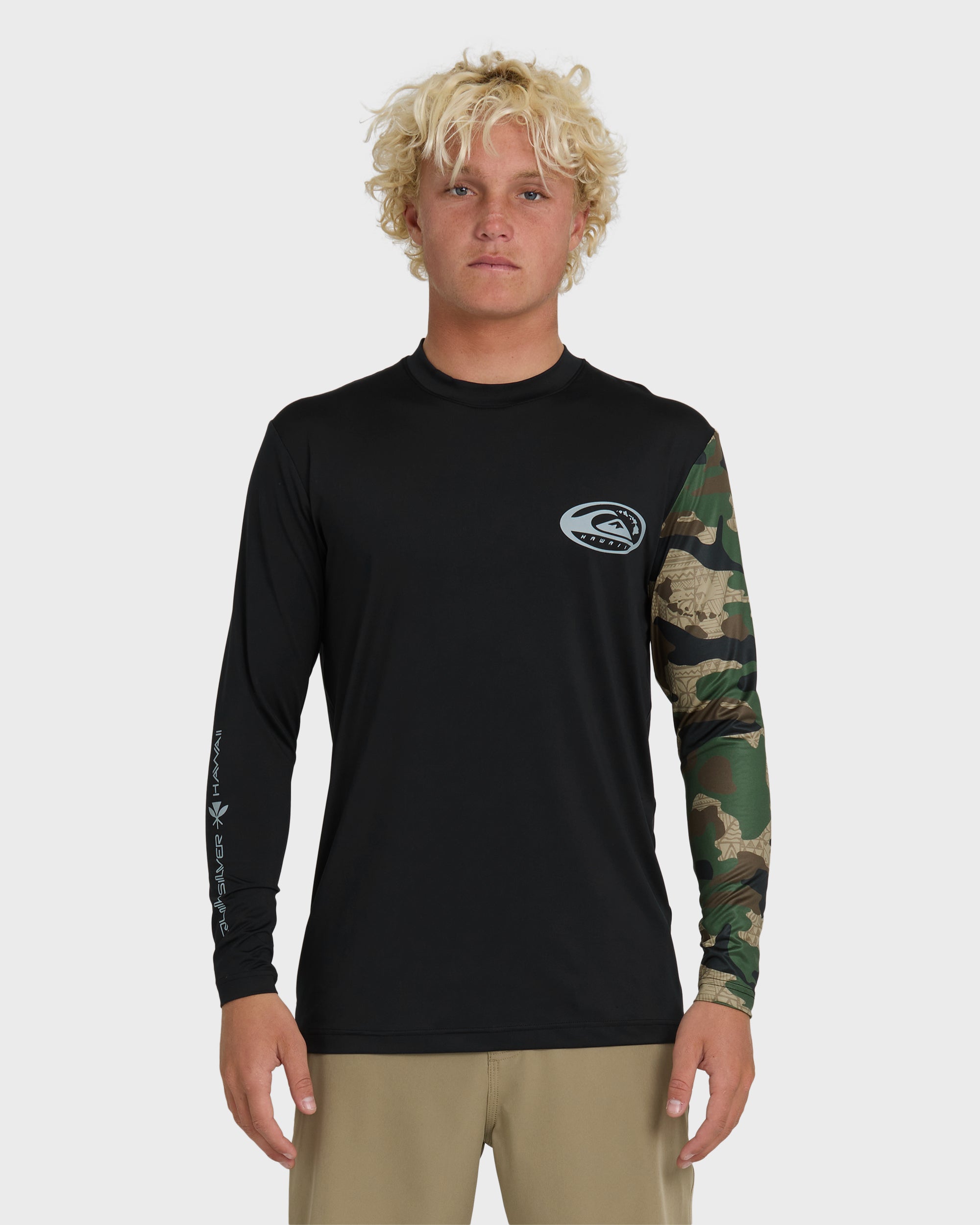 HI Everyday UPF 50 Long Sleeve Surf Shirt - Camo | Quiksilver