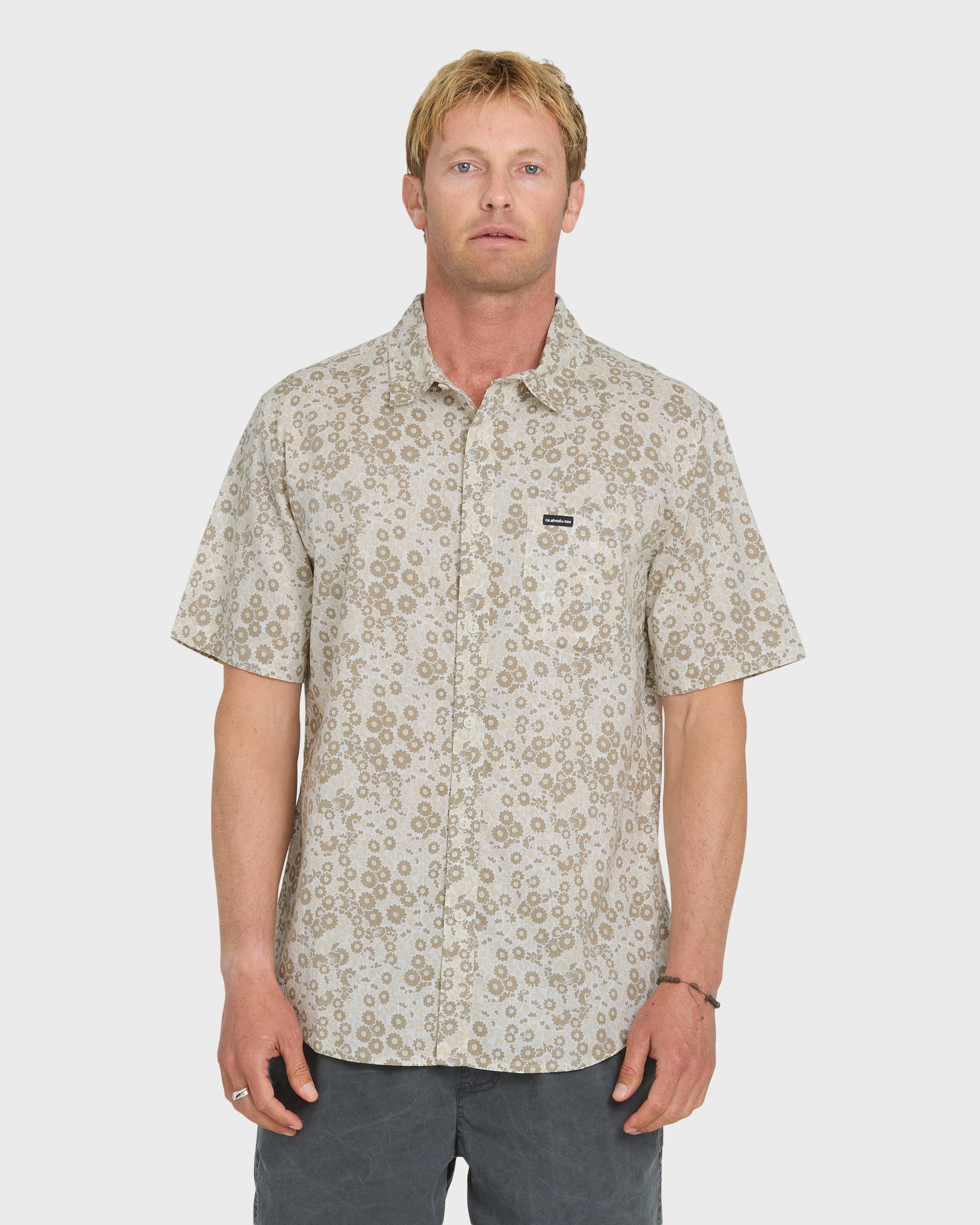 Ditsy Daze Classic Short Sleeve Woven Shirt - Seneca Rock | Quiksilver