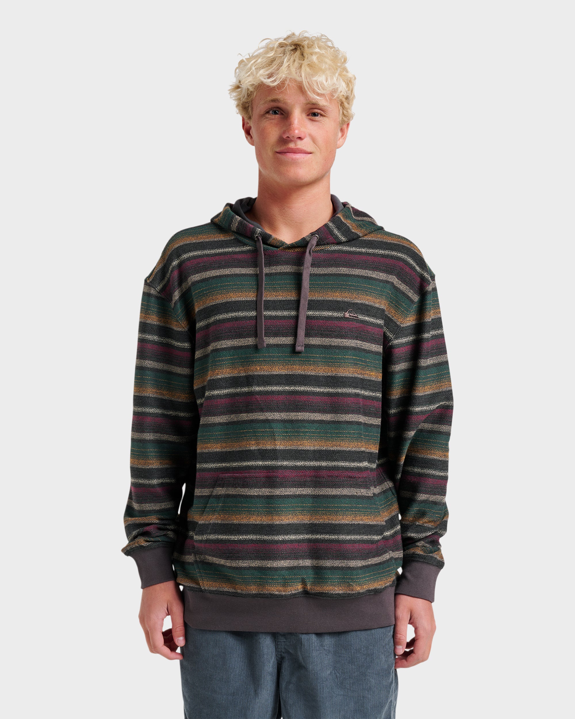 Great Otway Hoodie Black Quiksilver