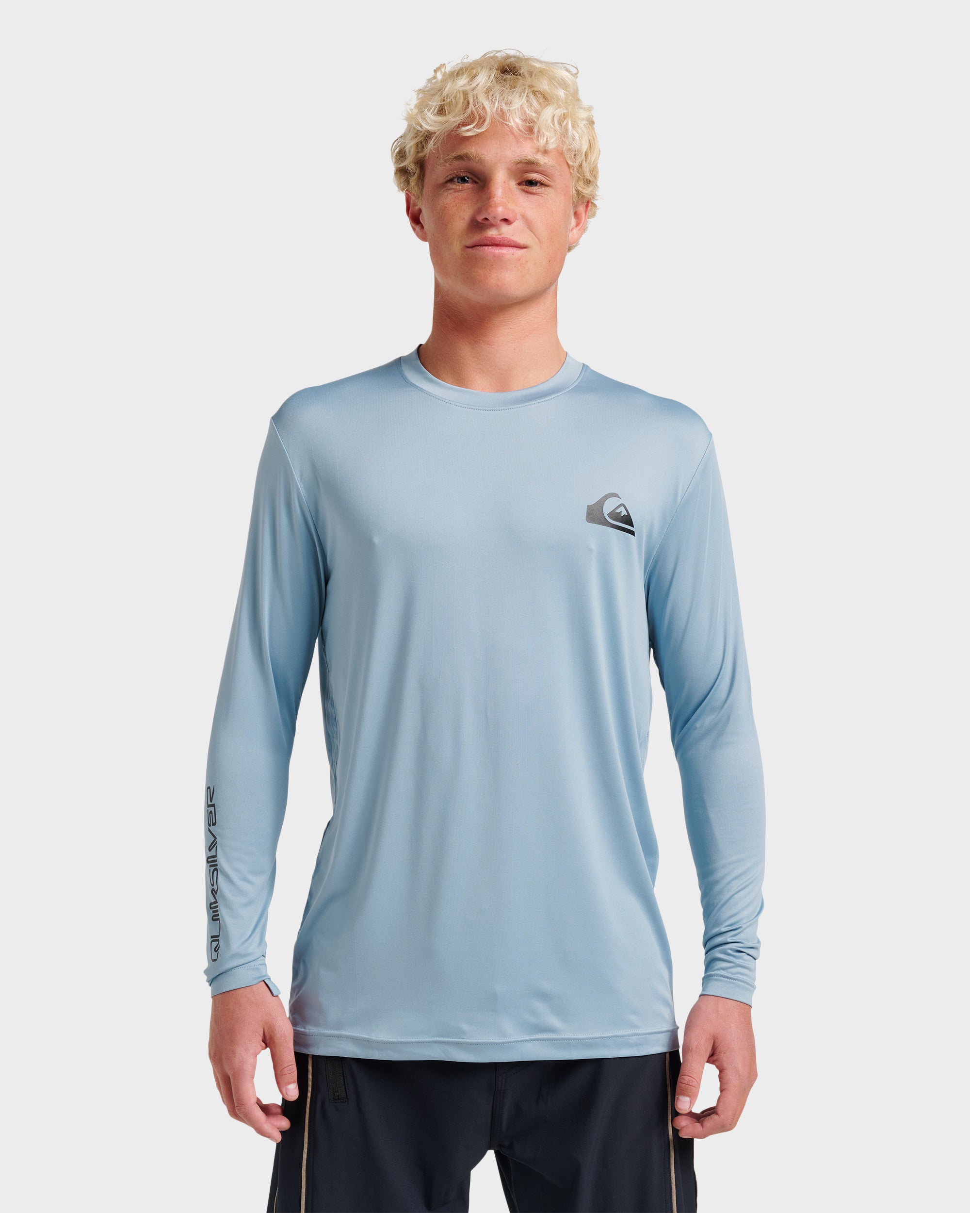 Everyday Long Sleeve Surf Tee - Ashley Blue | Quiksilver