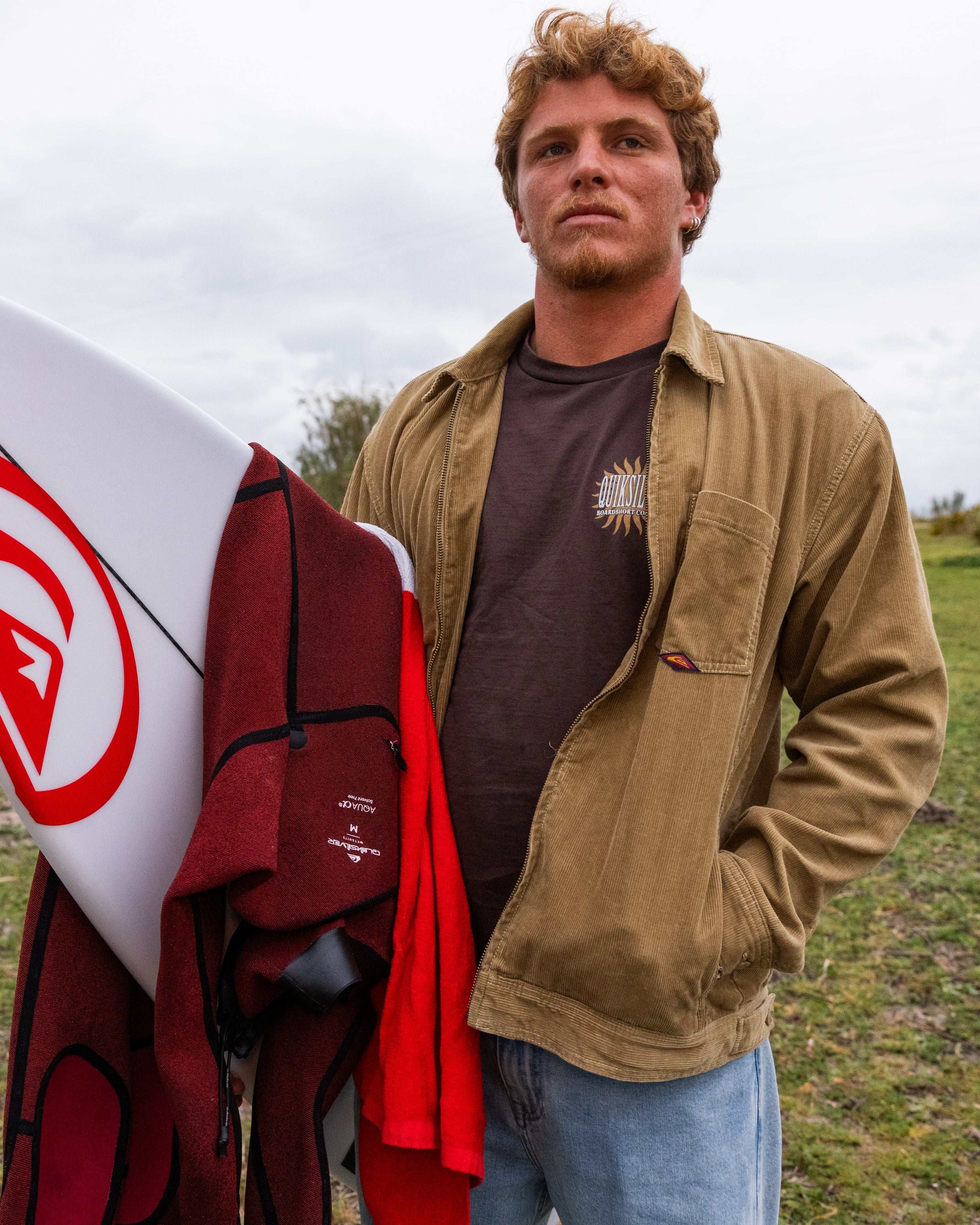 Surf Harrington Cord Jacket - Twill | Quiksilver