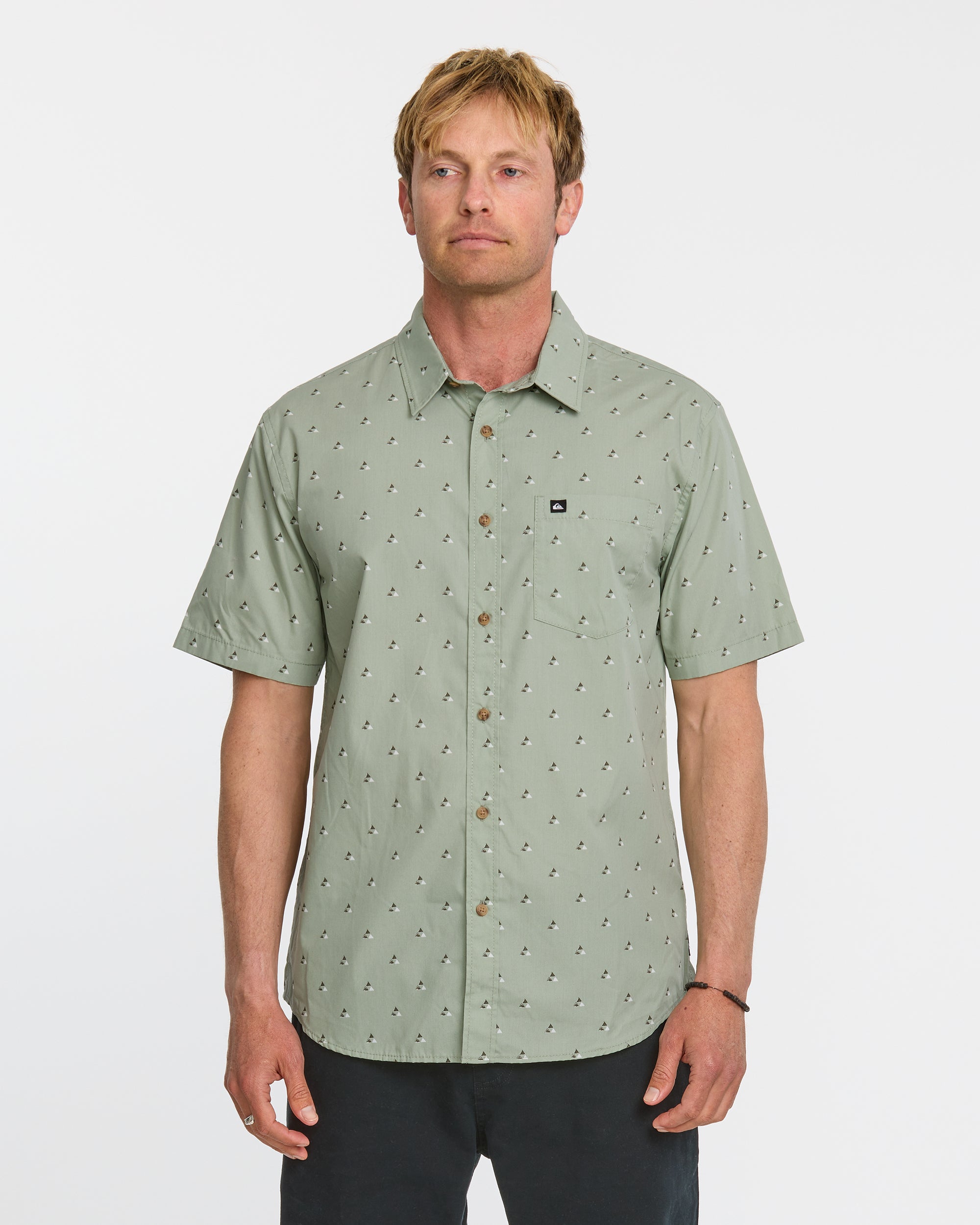 Kapu Mini Classics Short Sleeve Shirt - Herb | Quiksilver