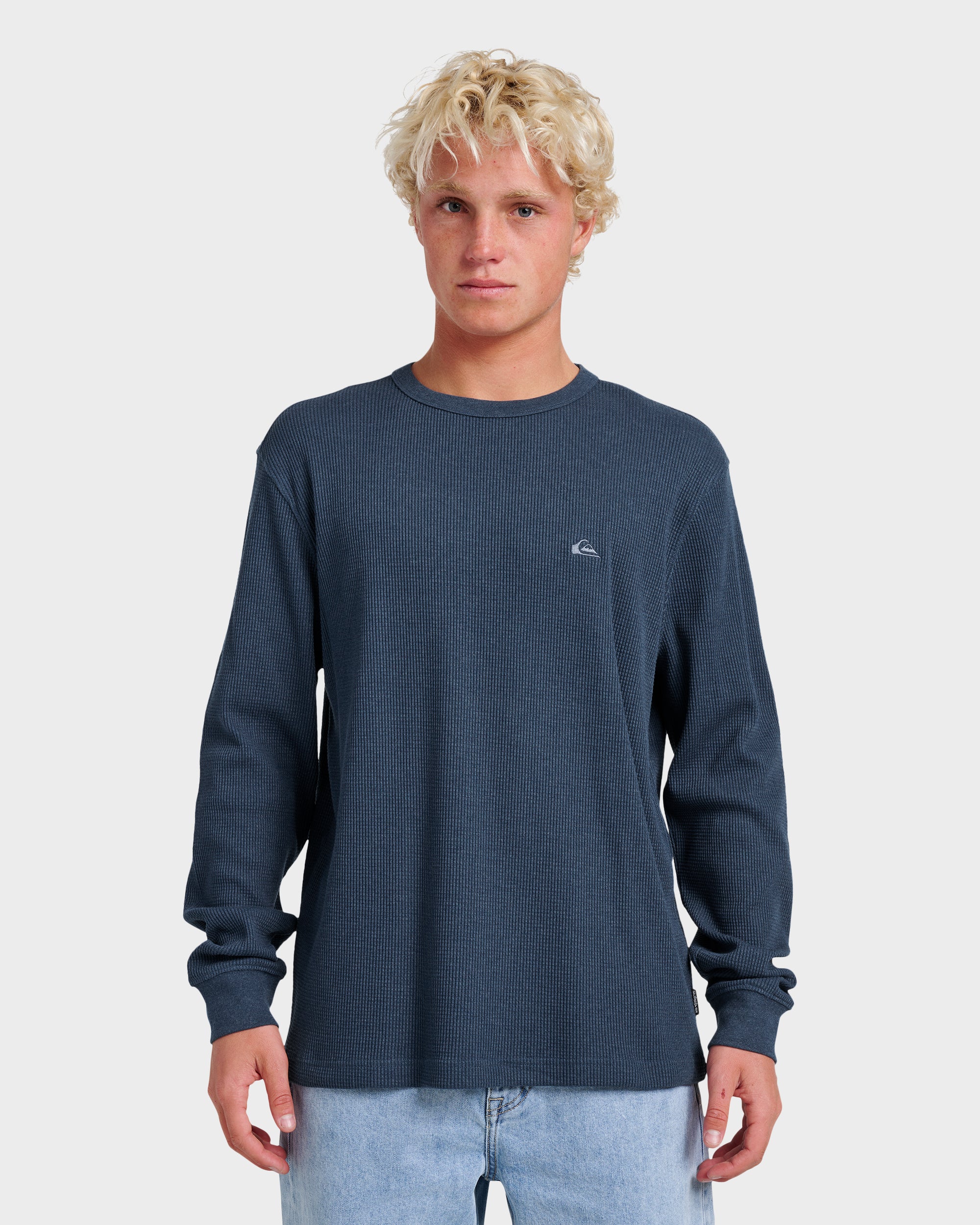 Nelson Long Sleeve Thermal Top - Sargasso Sea | Quiksilver