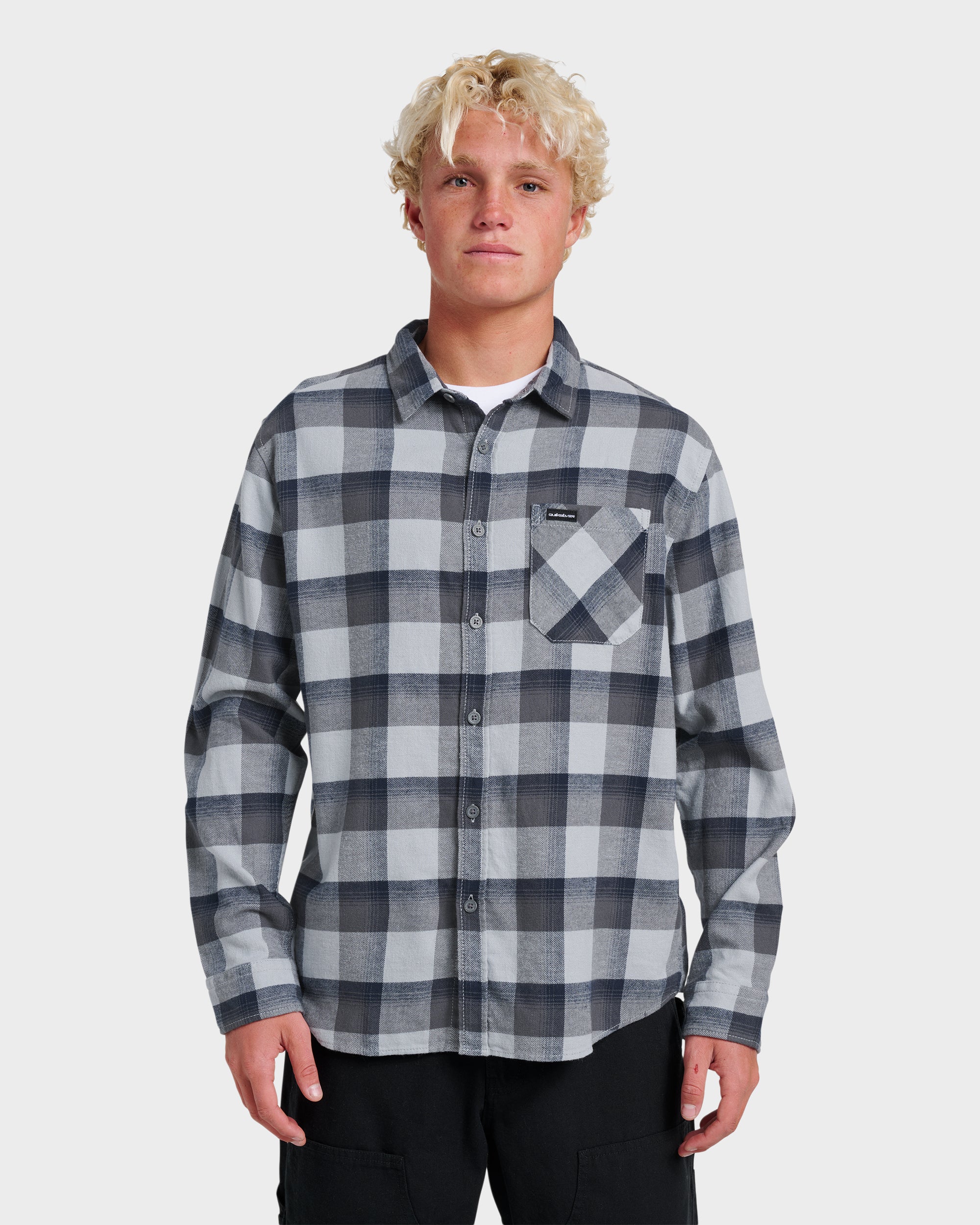 Penmar Check Flannel Shirt - Quarry | Quiksilver