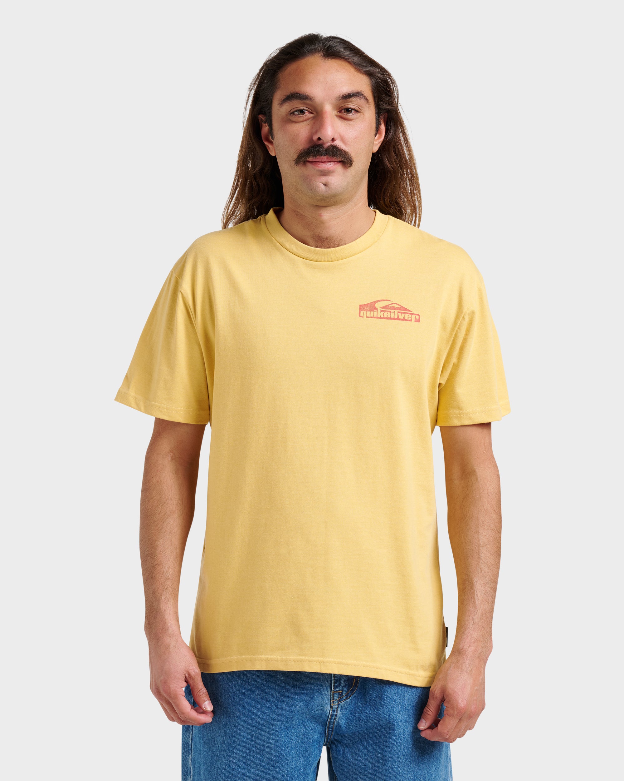 Push Threw Classic T-shirt - Rattan Heather | Quiksilver