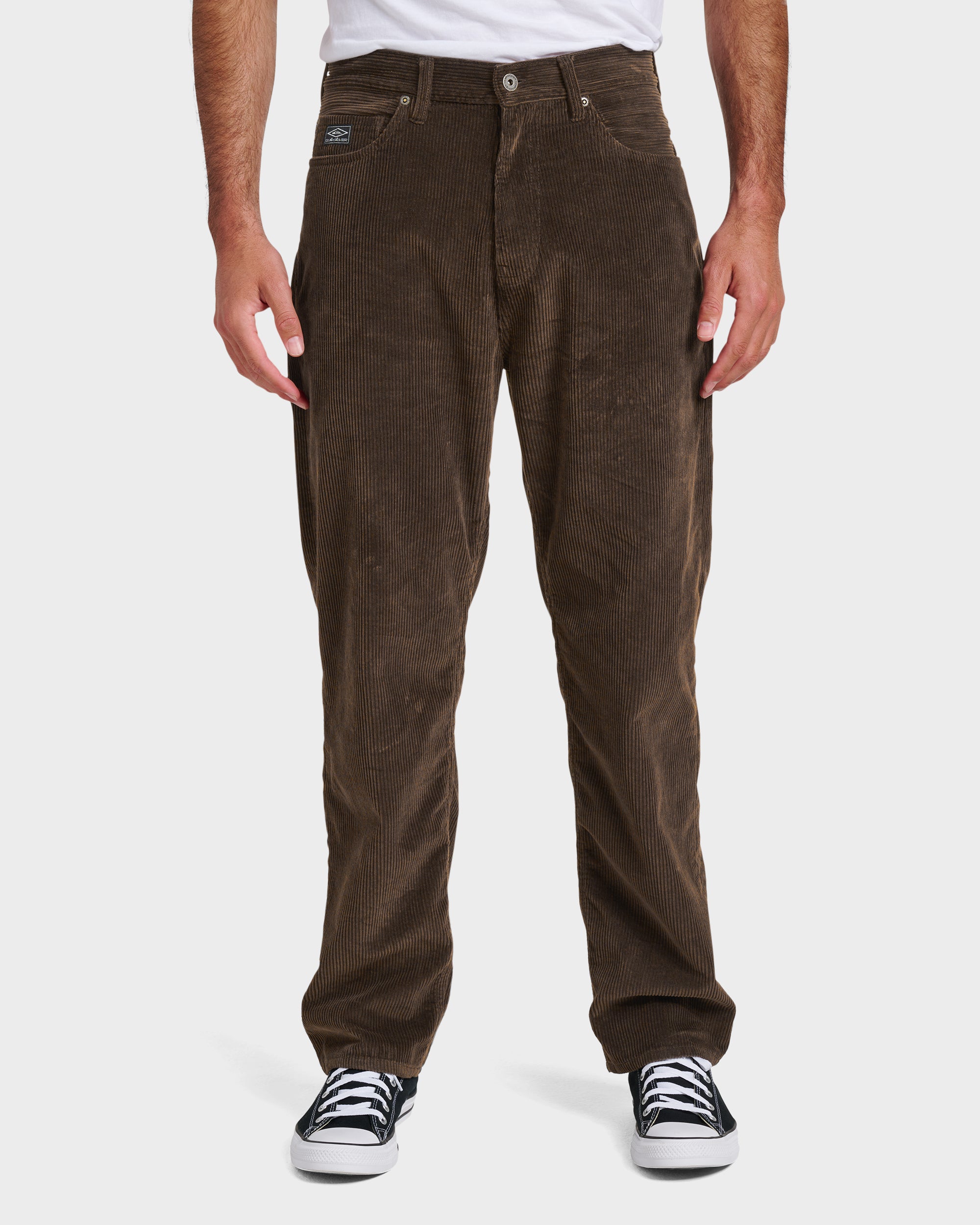 Landers Cord Pants - Chocolate Brown | Quiksilver