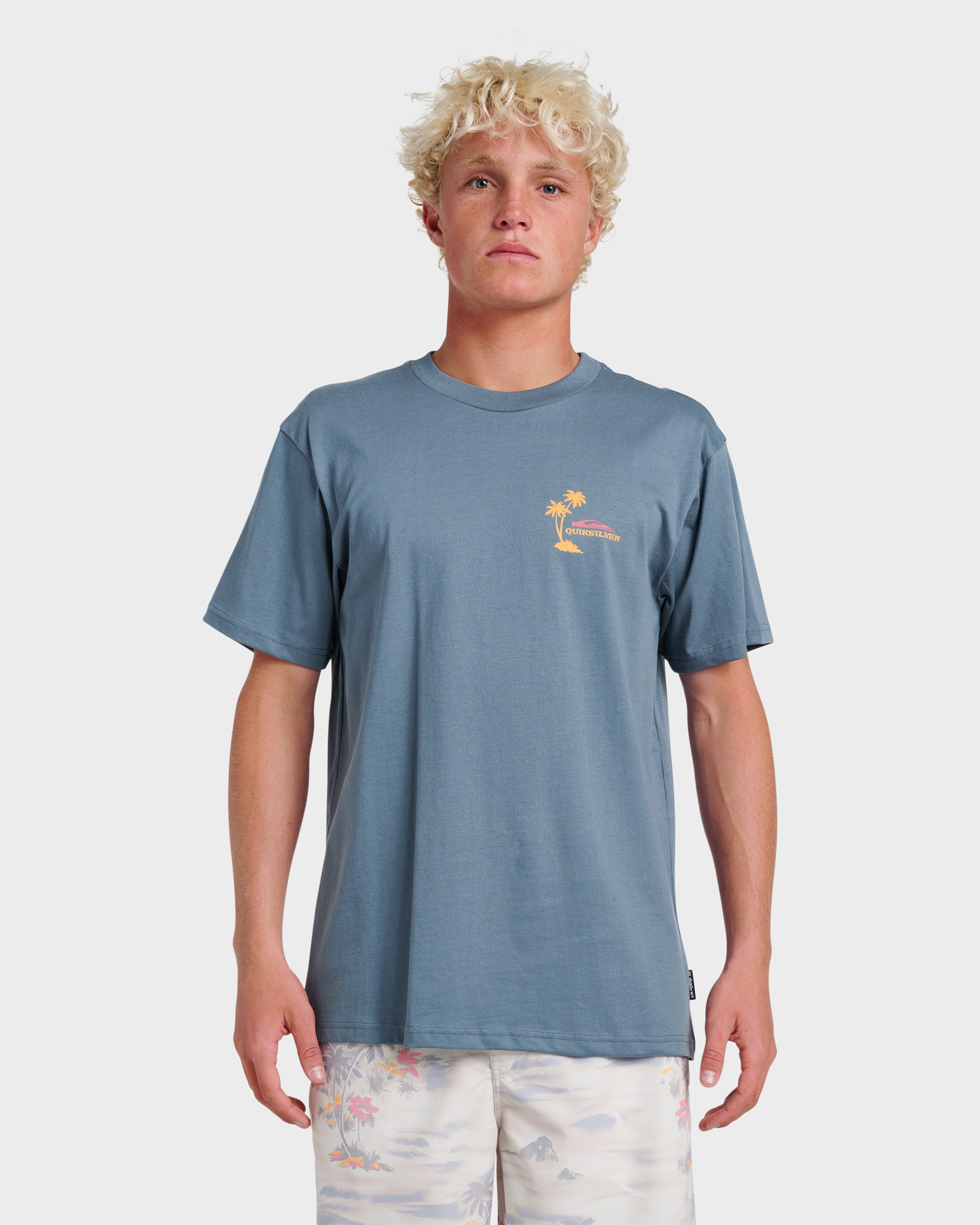 Deuxieme Classe * Surf is it T シャツ Tropical Surf Classic T-shirt - China Blue | Quiksilver