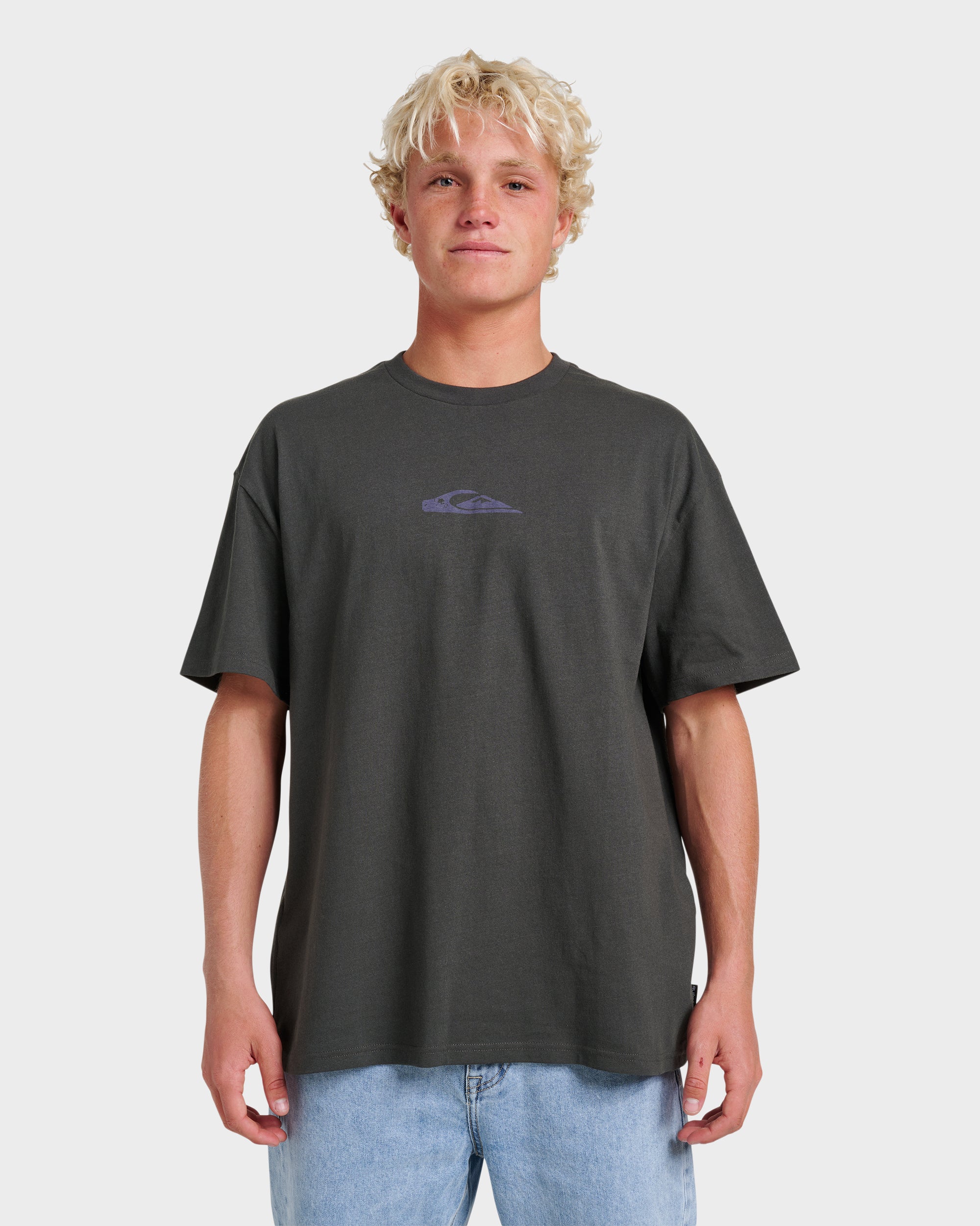 Jungle Cat Heavy Weight T-shirt - Phantom | Quiksilver