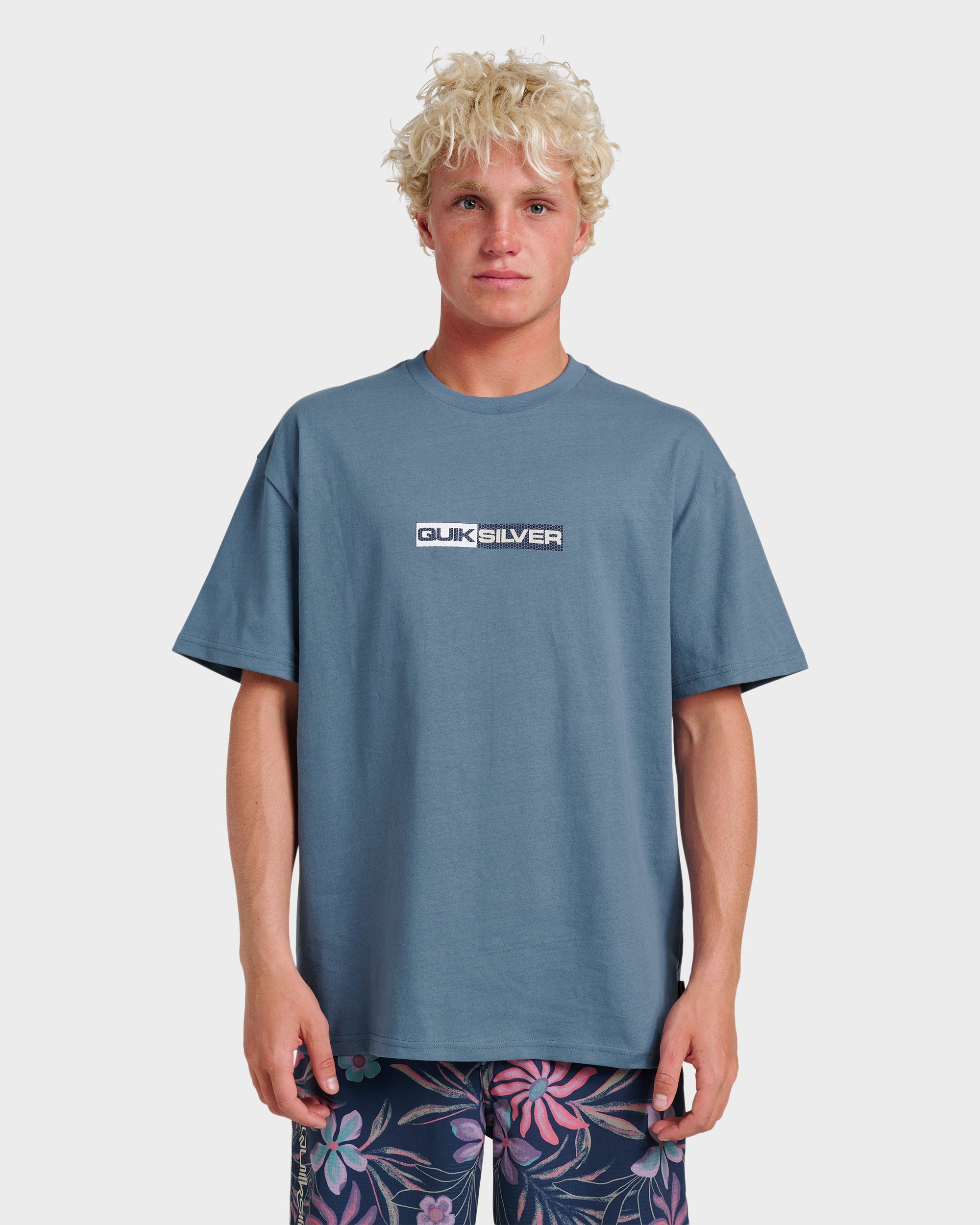 Saturn Tech Heavy Weight T-shirt - China Blue | Quiksilver