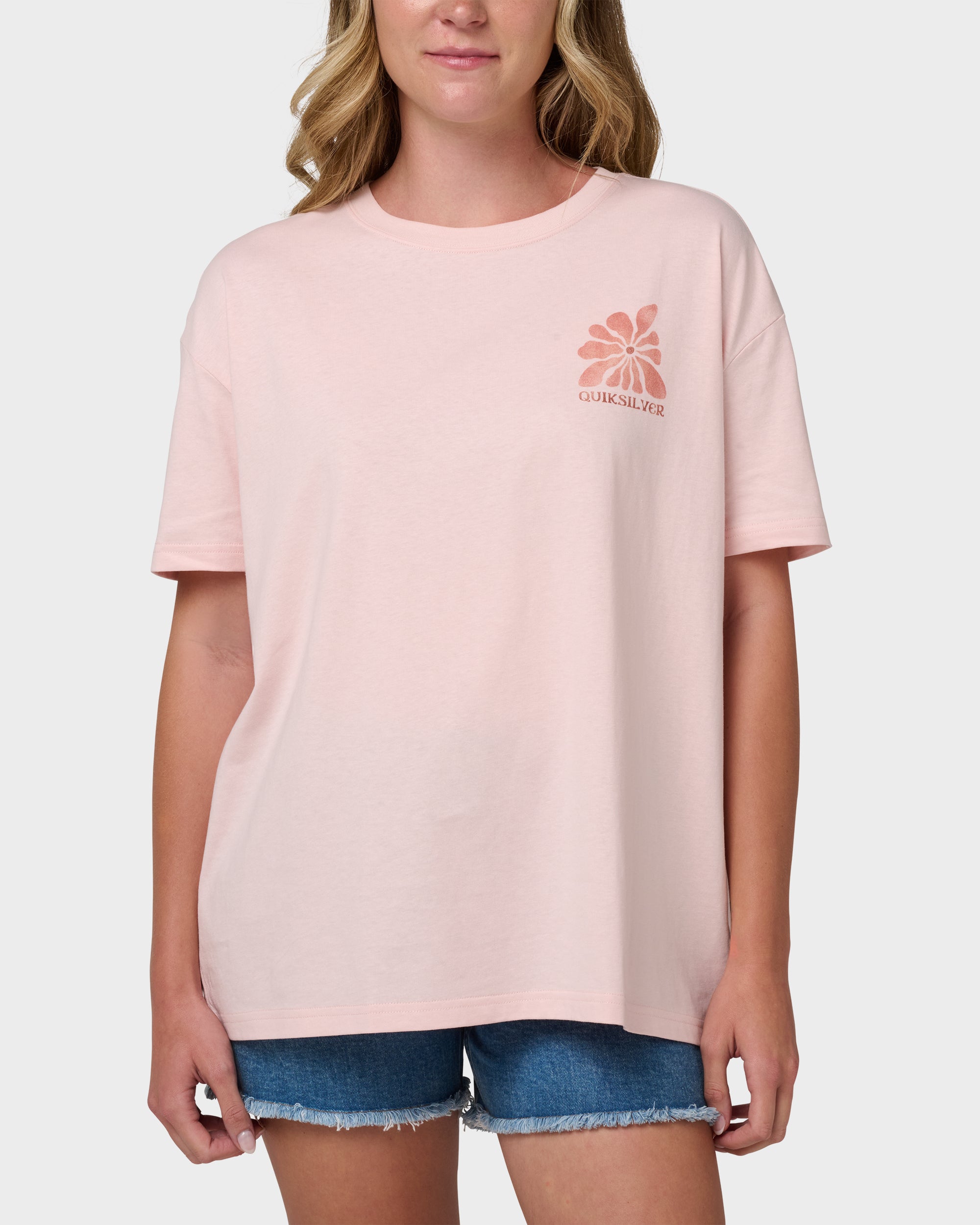 Terra Flora Short Sleeve Boyfriend T-Shirt - Terra Flora Short