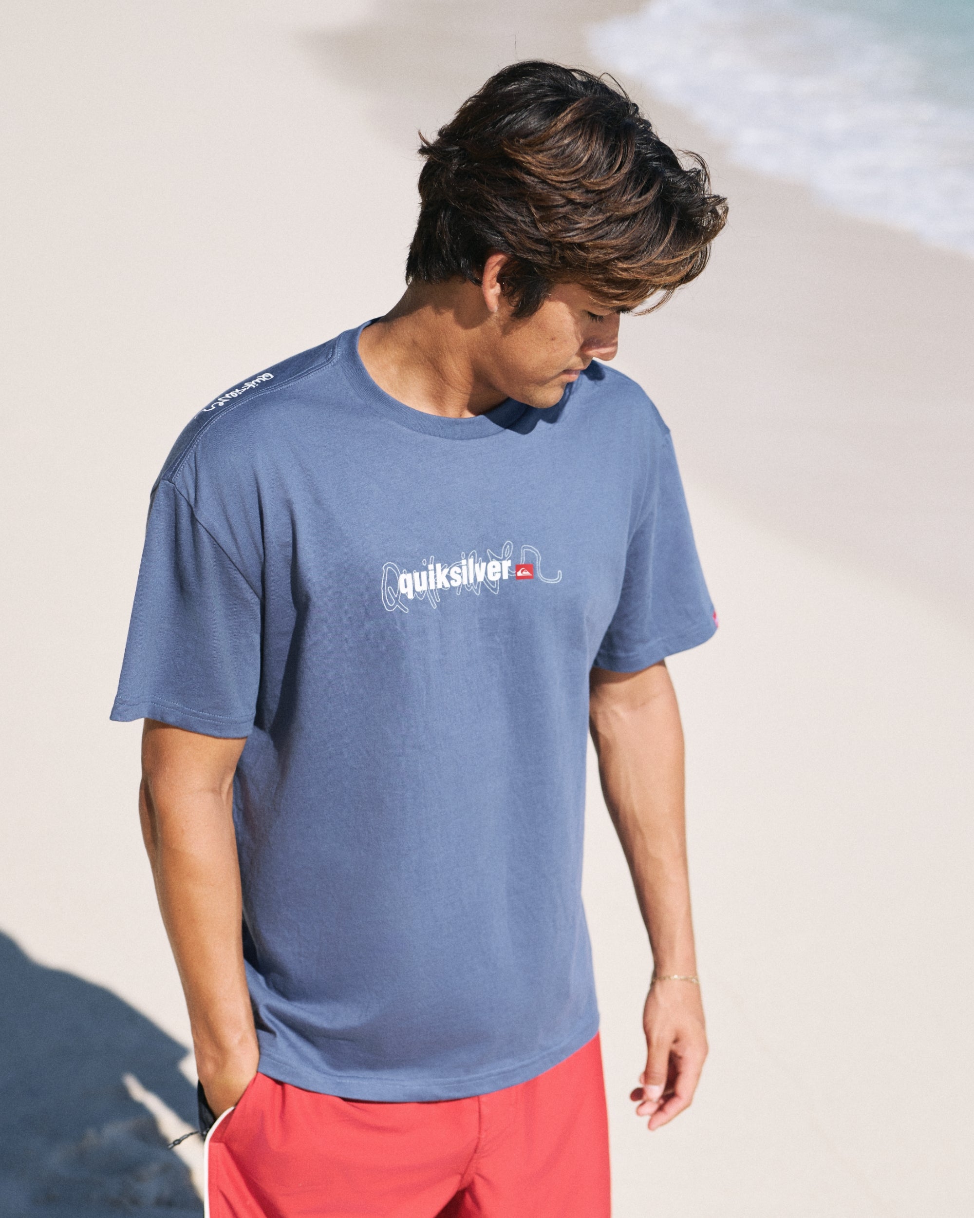 Quick silver  Tシャツ　短パン QUIKSILVER クイックシルバー ショートパンツ メンズ ショーツ ハーフ