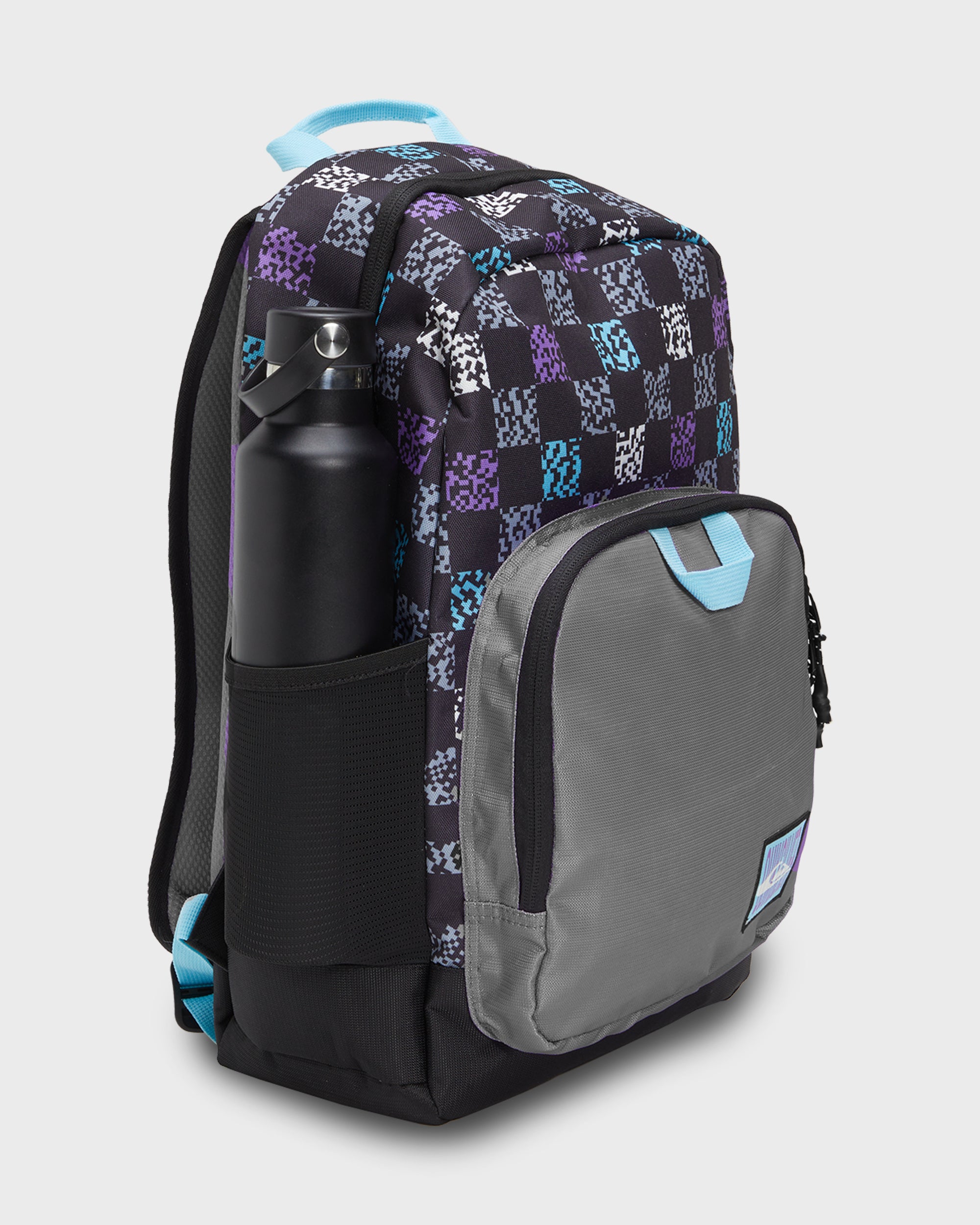 Quiksilver Men's Blue Sage Traverse Backpack - Aqua/Black