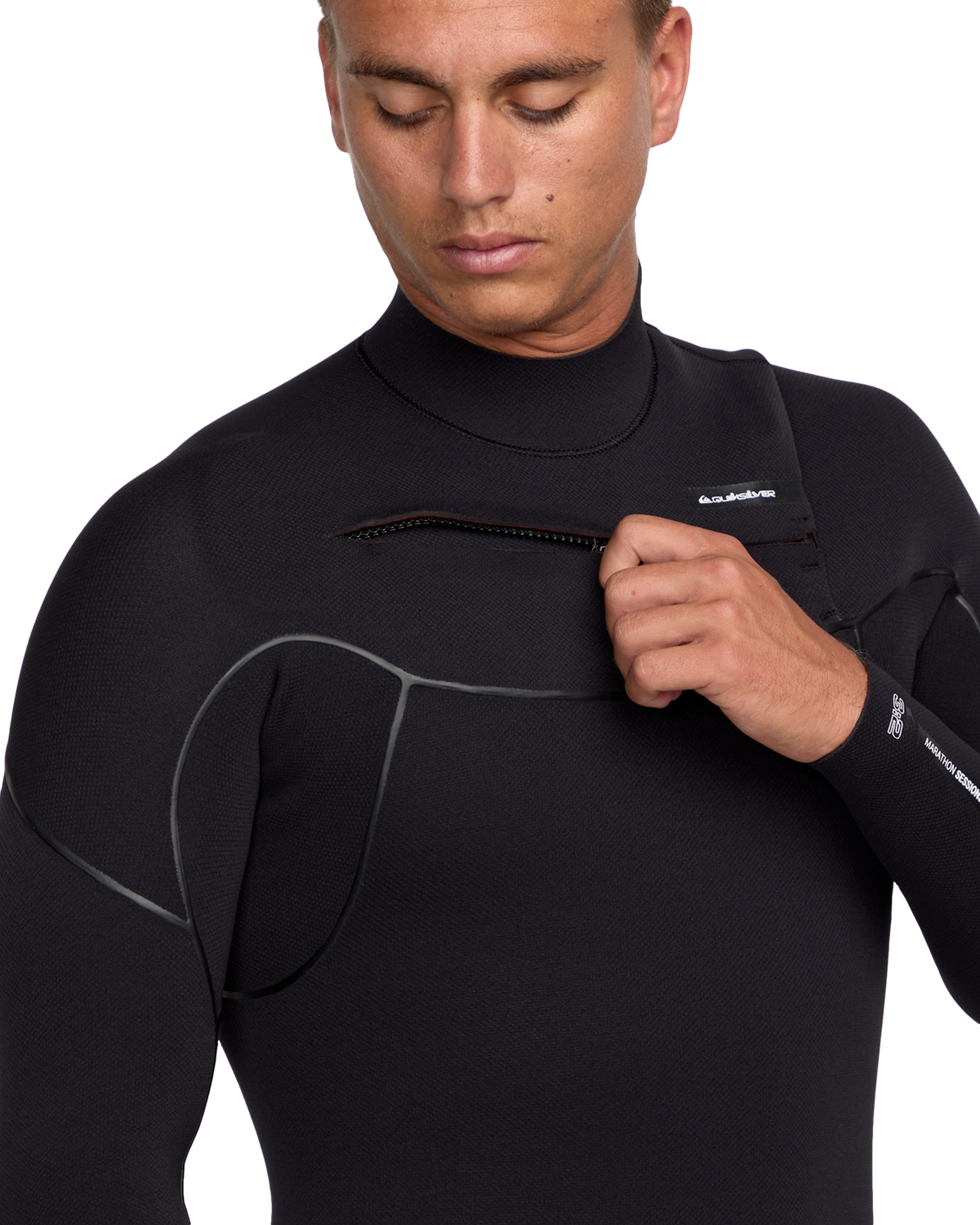 Marathon Sessions 5/4/3 mm Chest Zip Power Seam Long Sleeve Full Wetsuit