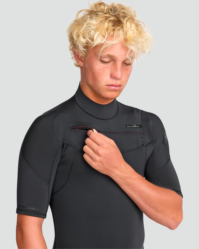 Everyday Sessions 2/2 mm Short Sleeve Chest Zip Springsuit