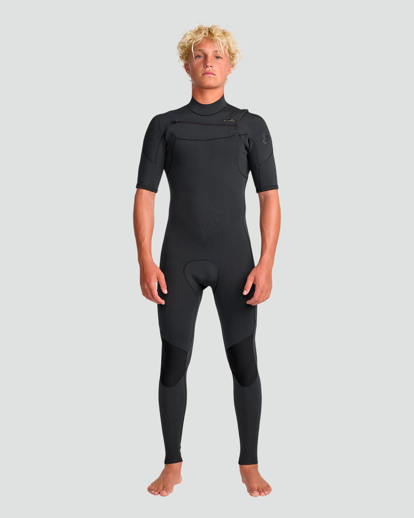 Everyday Sessions 2/2 mm Short Sleeve Chest Zip Springsuit