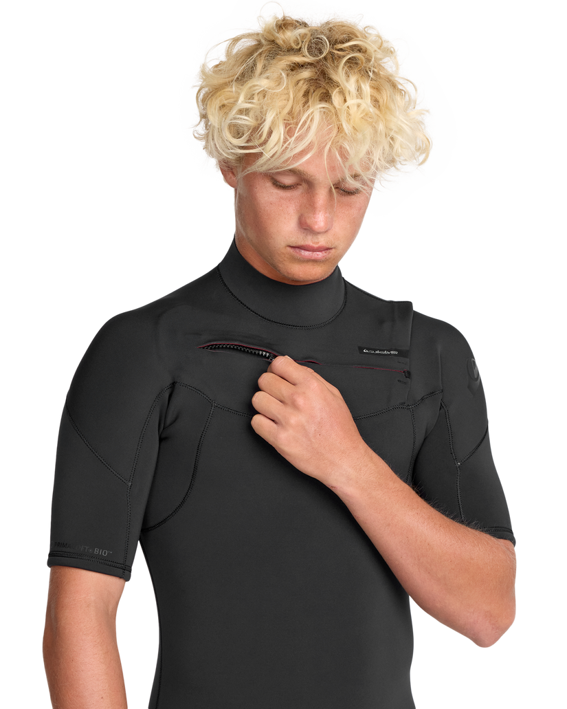Everyday Sessions 2/2 mm Short Sleeve Chest Zip Springsuit