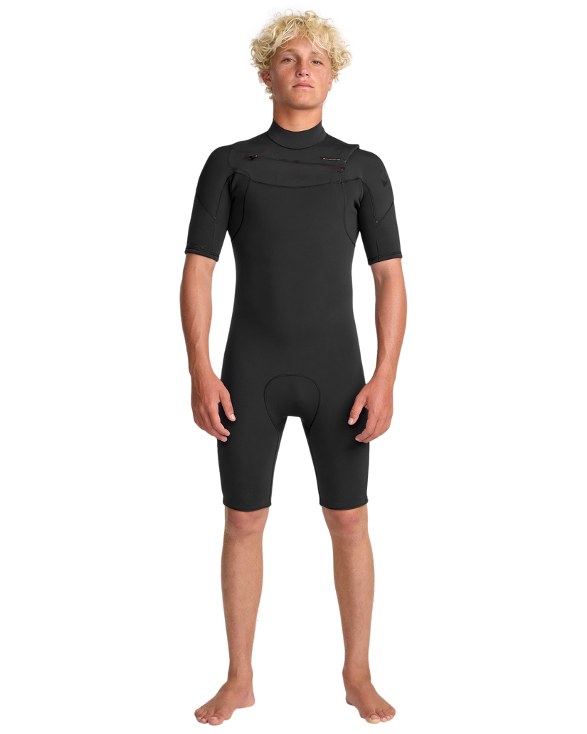 Everyday Sessions 2/2 mm Short Sleeve Chest Zip Springsuit