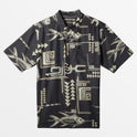 Waterman Molokai Short Sleeve Shirt - Black Molokai Woven