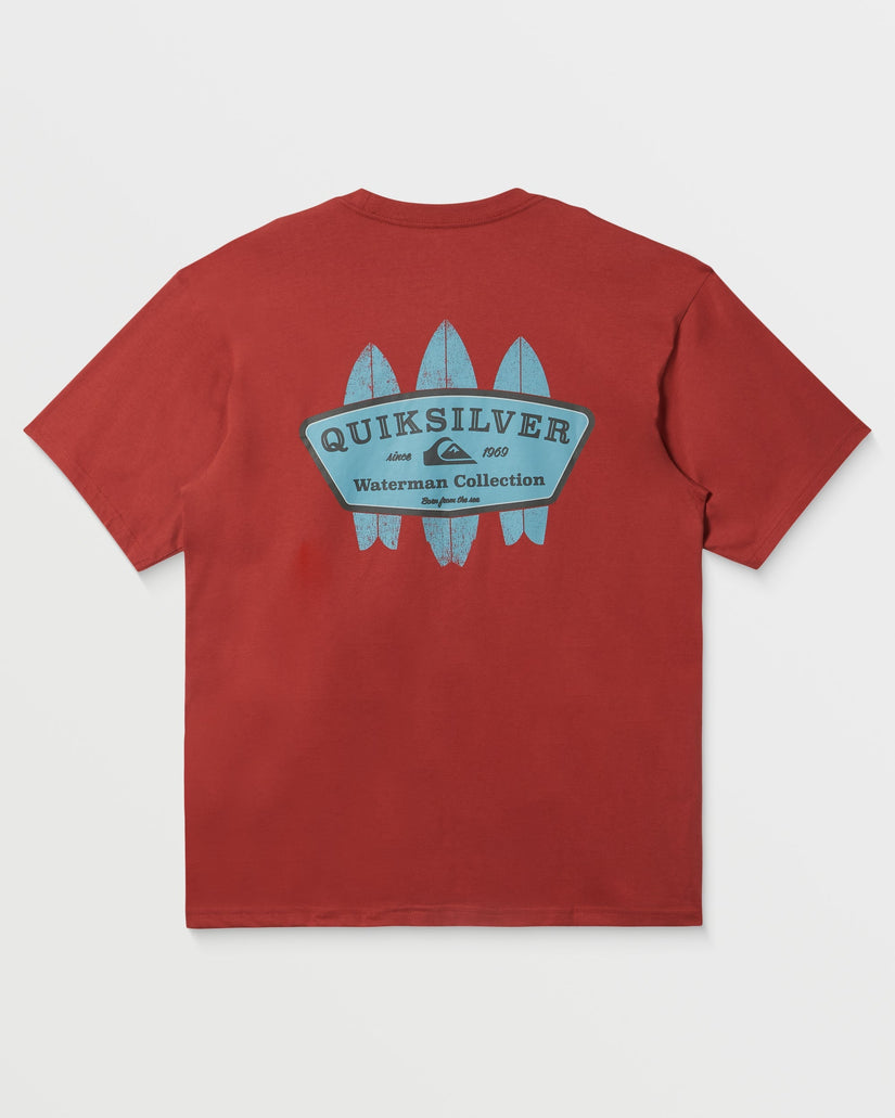 Quiksilver Waterman Twinz T-Shirt - Tandori Spice - 2