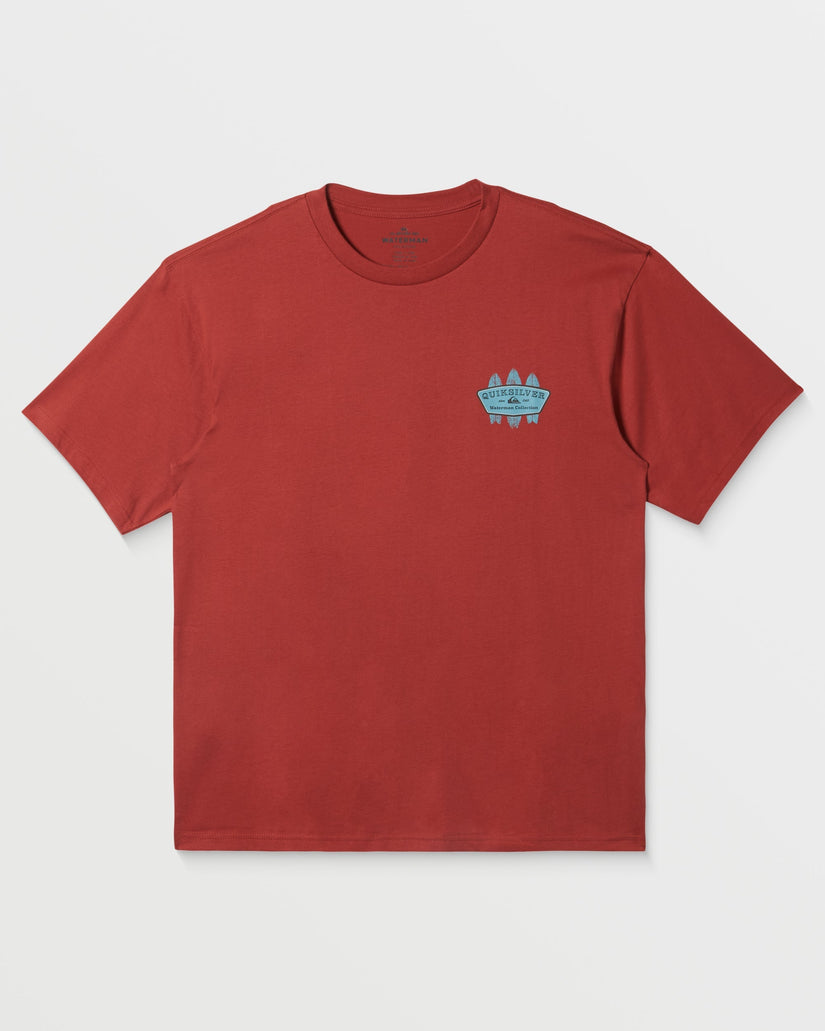 Quiksilver Waterman Twinz T-Shirt - Tandori Spice - 1