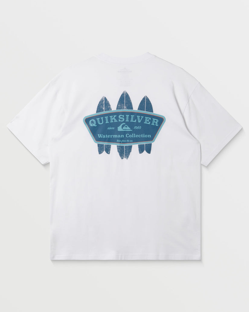 Quiksilver Waterman Twinz T-Shirt - White - 2