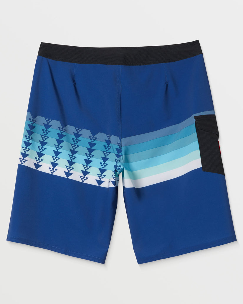 Quiksilver Surfsilk Hawaii Rockies 20" Boardshorts - Monaco Blue - 2