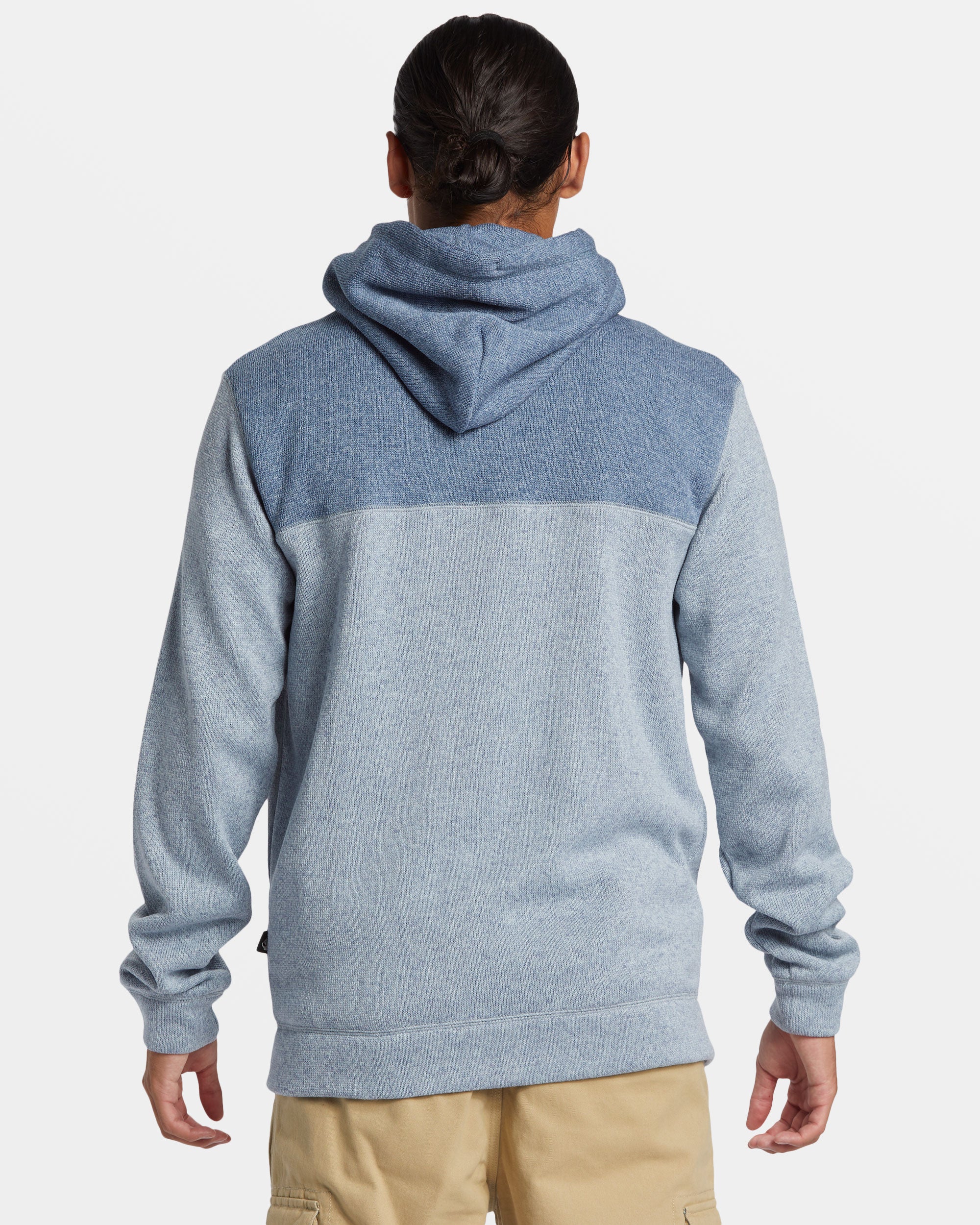 Keller Block Zip Hoodie - Ice Flow Heather | Quiksilver