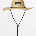 Pierside Packable Lifeguard Straw Hat - Natural
