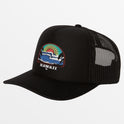 Hawaii Blazing Sun Trucker Hat - Black