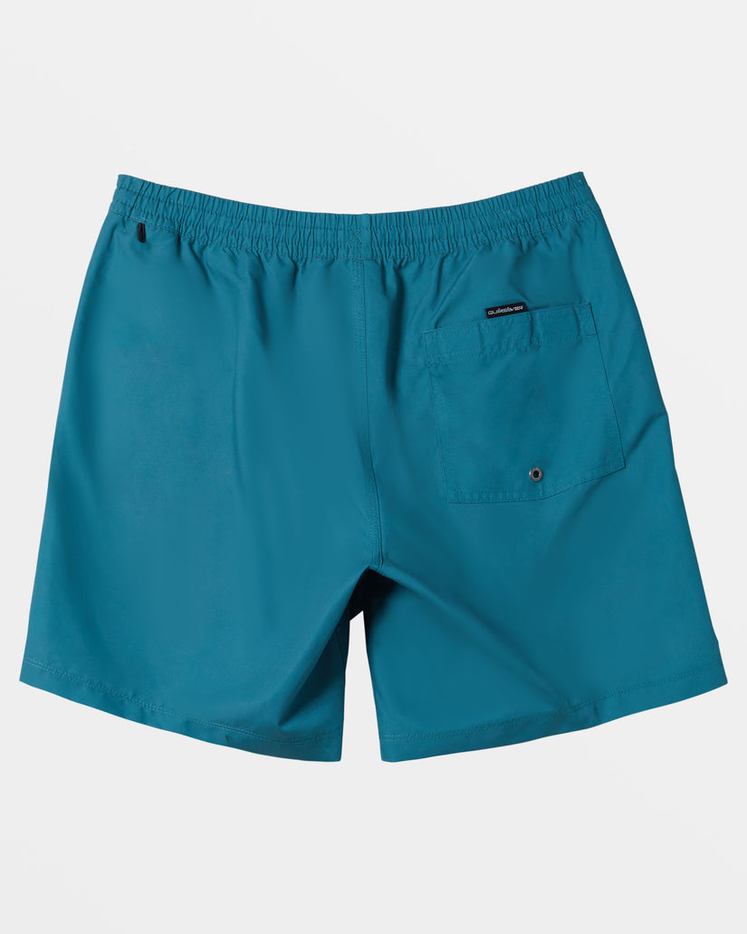 Everyday Solid Volley 17" Elastic Waist Shorts - Colonial Blue