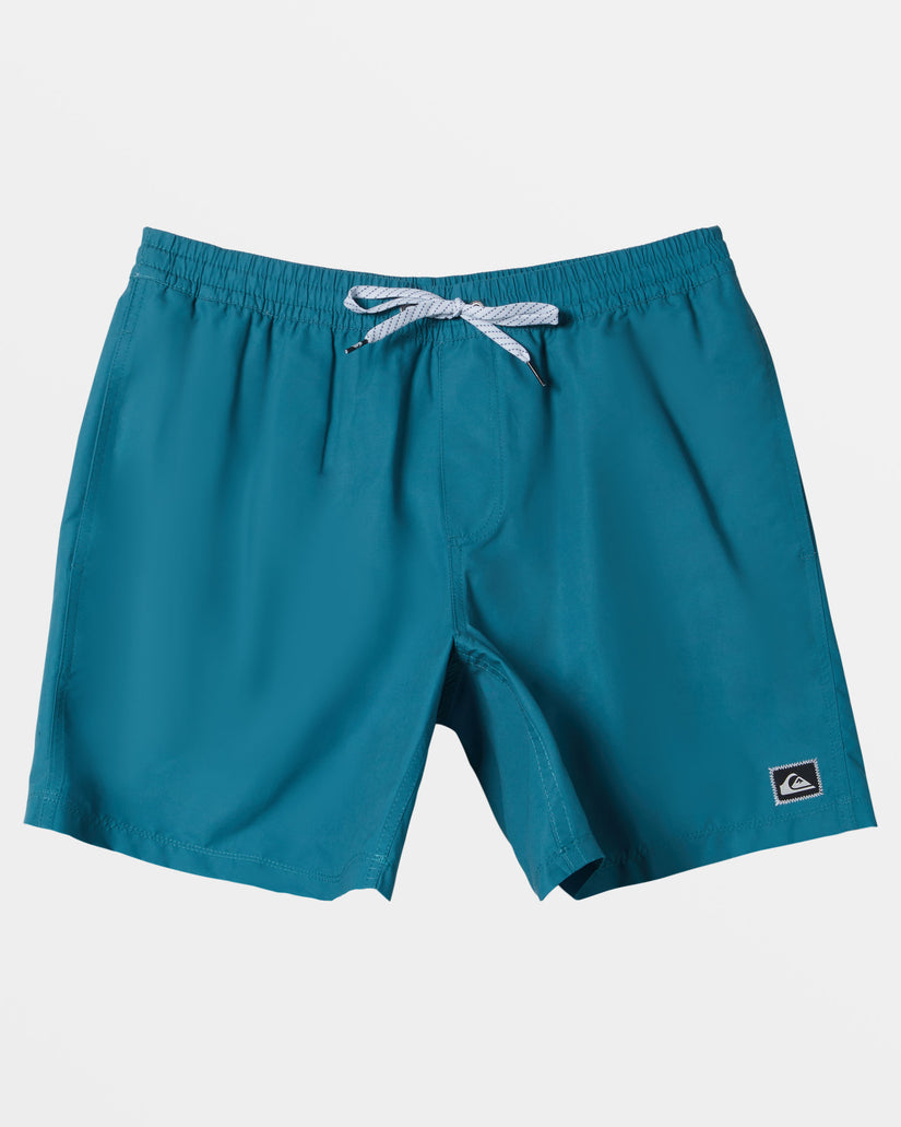 Everyday Solid Volley 17" Elastic Waist Shorts - Colonial Blue