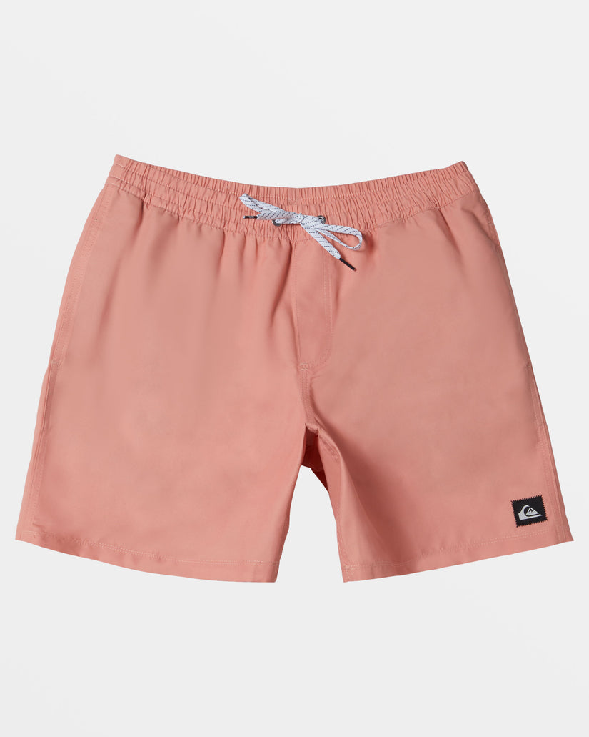 Everyday Solid Volley 17" Elastic Waist Shorts - Canyon Clay