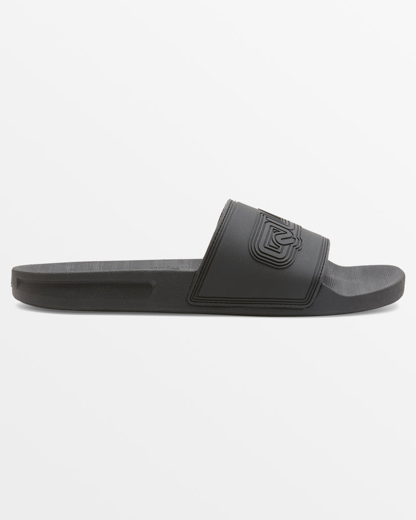 Rivi Wordmark Slide II Sandals - Black 4