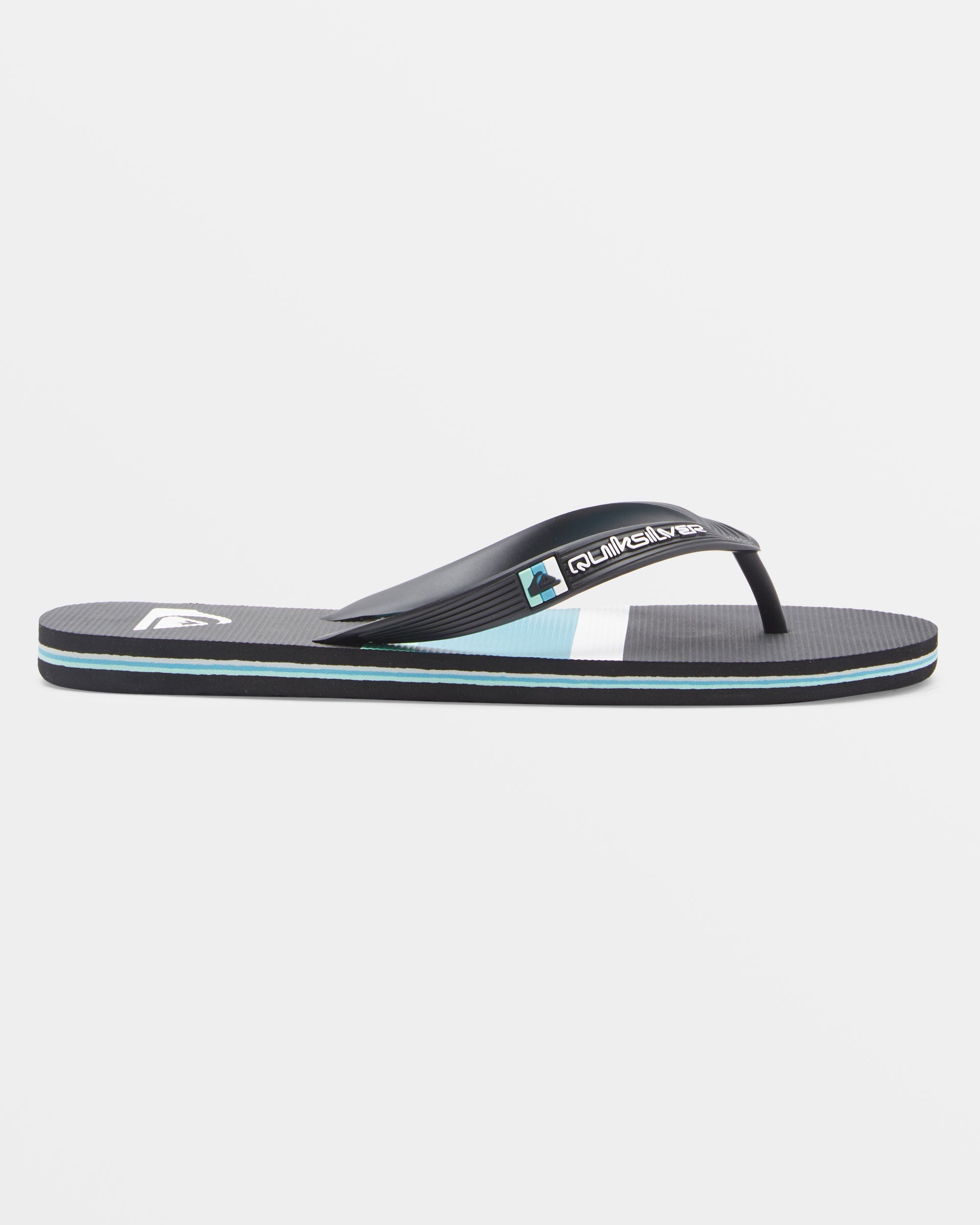 Molokai Stripe Sandals - Black 3 – Quiksilver