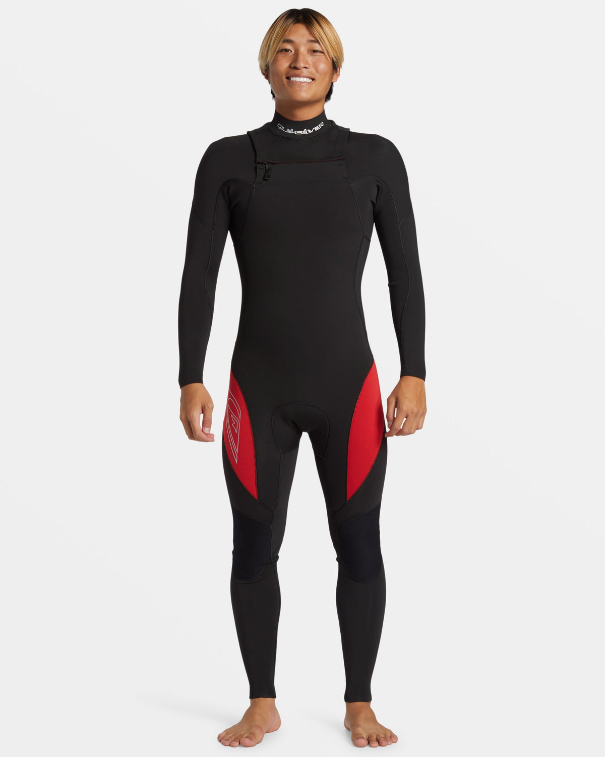 4/3mm Mercury Chest Zip GBS Wetsuit - High Risk Red HIGH RISK RED 1