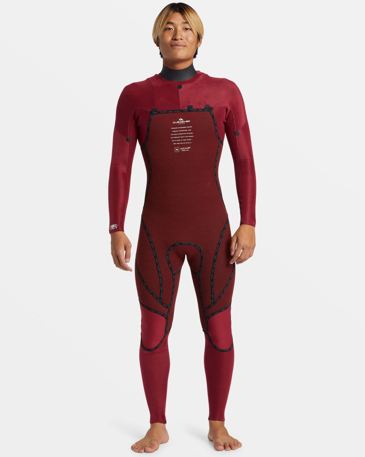 3/2mm Mercury Chest Zip GBS Wetsuit - Olympian Blue HIGH TIDE 5