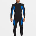 3/2mm Mercury Chest Zip GBS Wetsuit - Olympian Blue