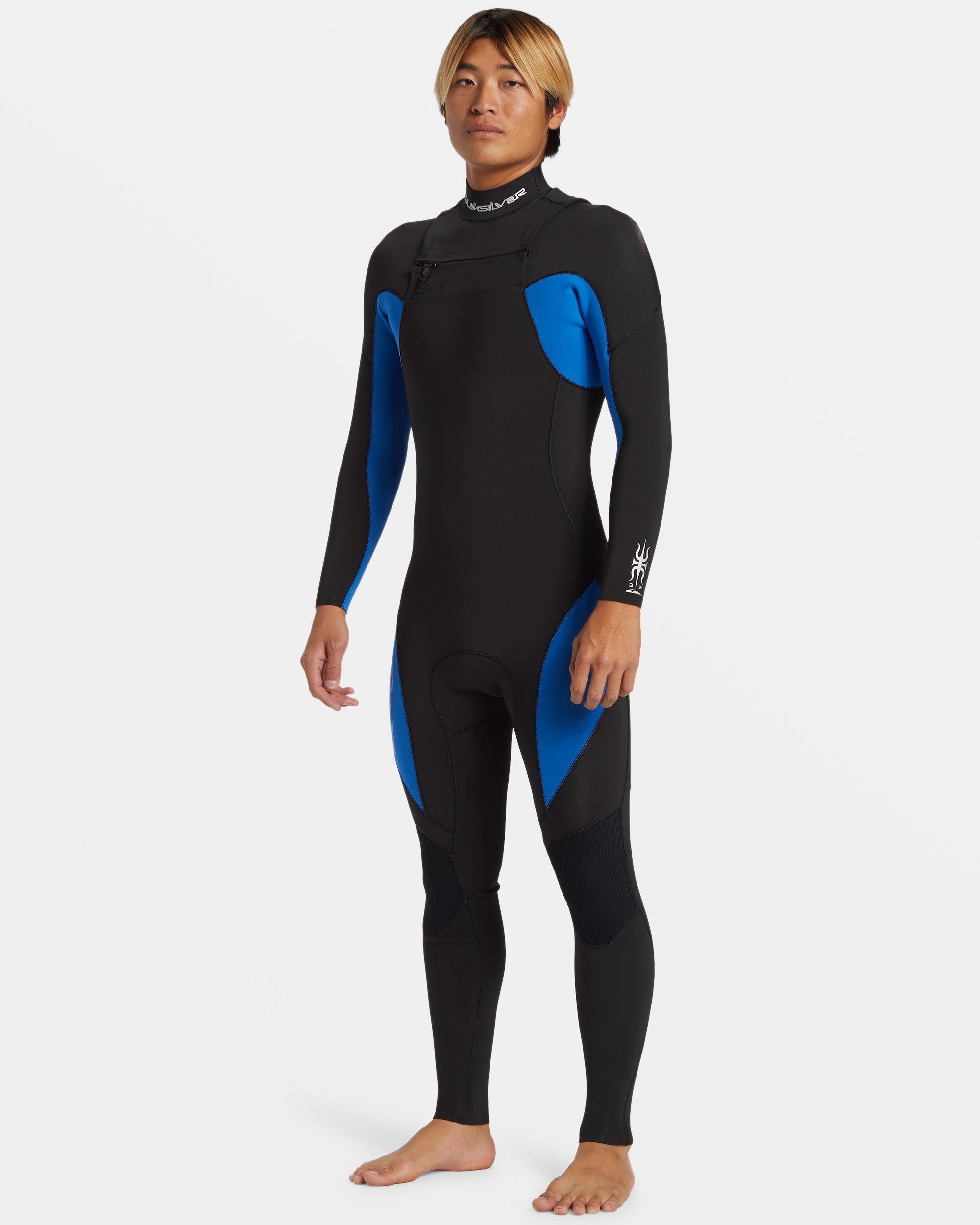 3/2mm Mercury Chest Zip GBS Wetsuit - Olympian Blue | Quiksilver