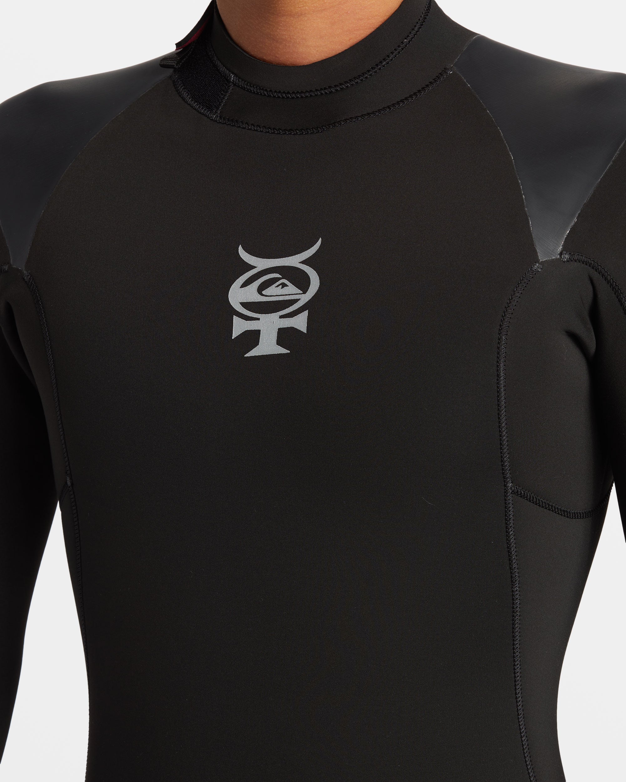 4/3mm Mercury Back Zip GBS Wetsuit - Black | Quiksilver