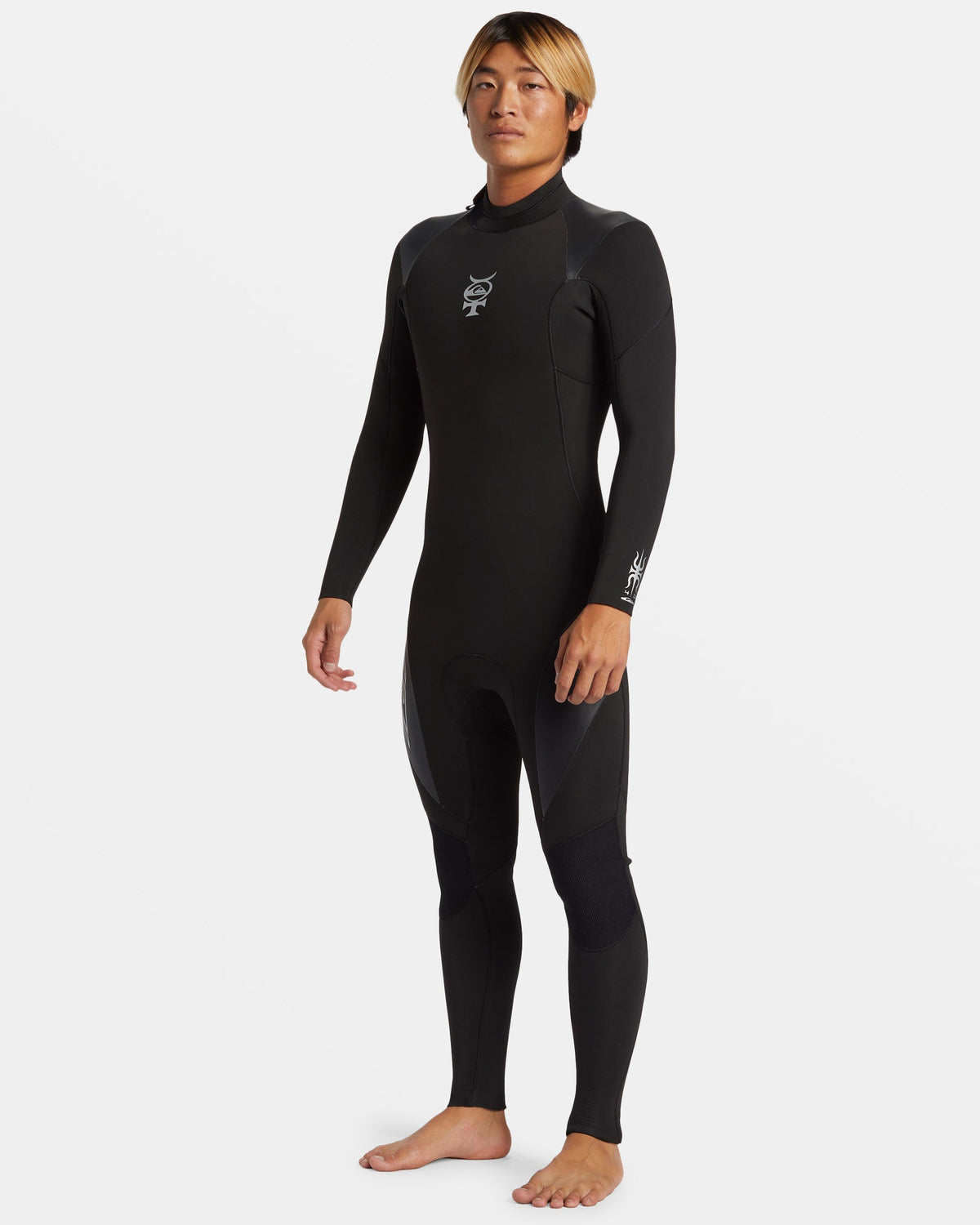 4/3mm Mercury Back Zip GBS Wetsuit - Black BLACK 5