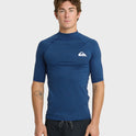 Everyday UPF 50 Short Sleeve Rashguard - Monaco Blue Heather