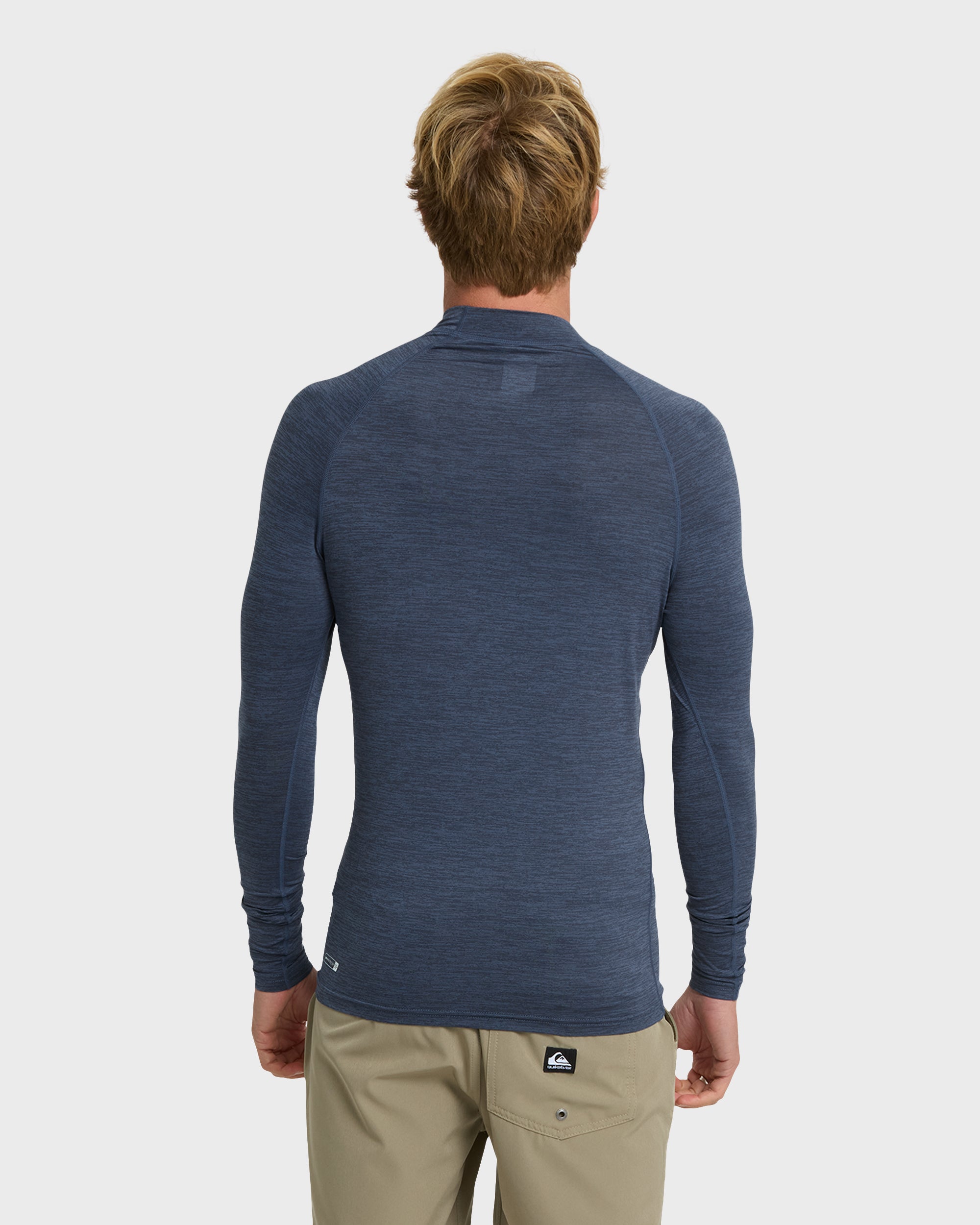 Everyday Upf 50 Long Sleeve Rashguard - Vintage Indigo Heather