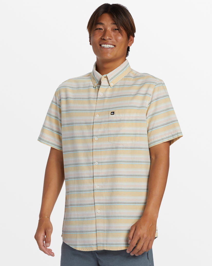 Oxford Stripe Classic Short Sleeve Shirt