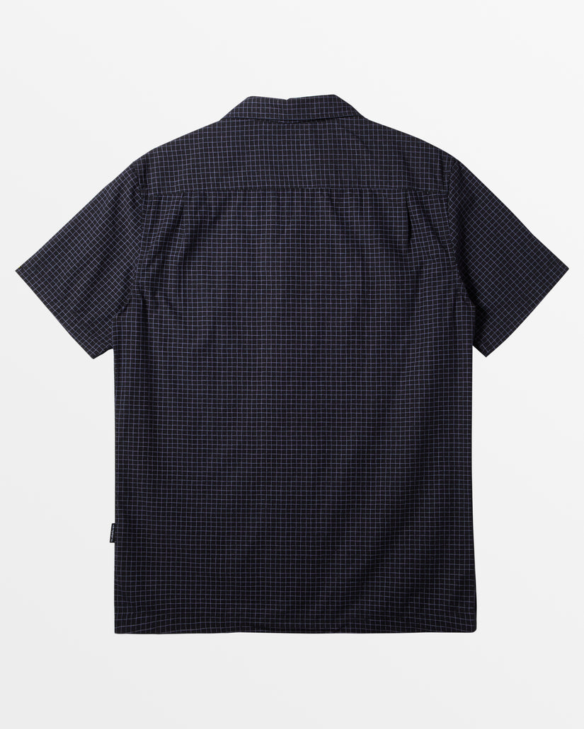 XY Grid Casual Short Sleeve Shirt