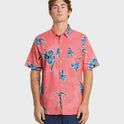 Apero Organic Classics Short Sleeve Shirt - Strawberry Print